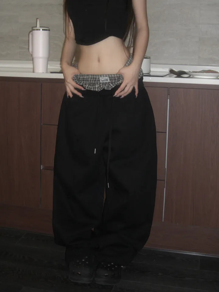 Double Waist Balloon Pants