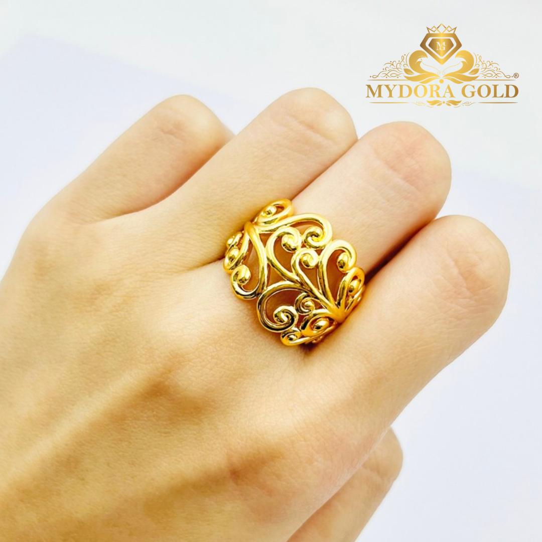 MYDORA Cincin Tiara Jawa Klasik (5G) l EMAS 916/22K