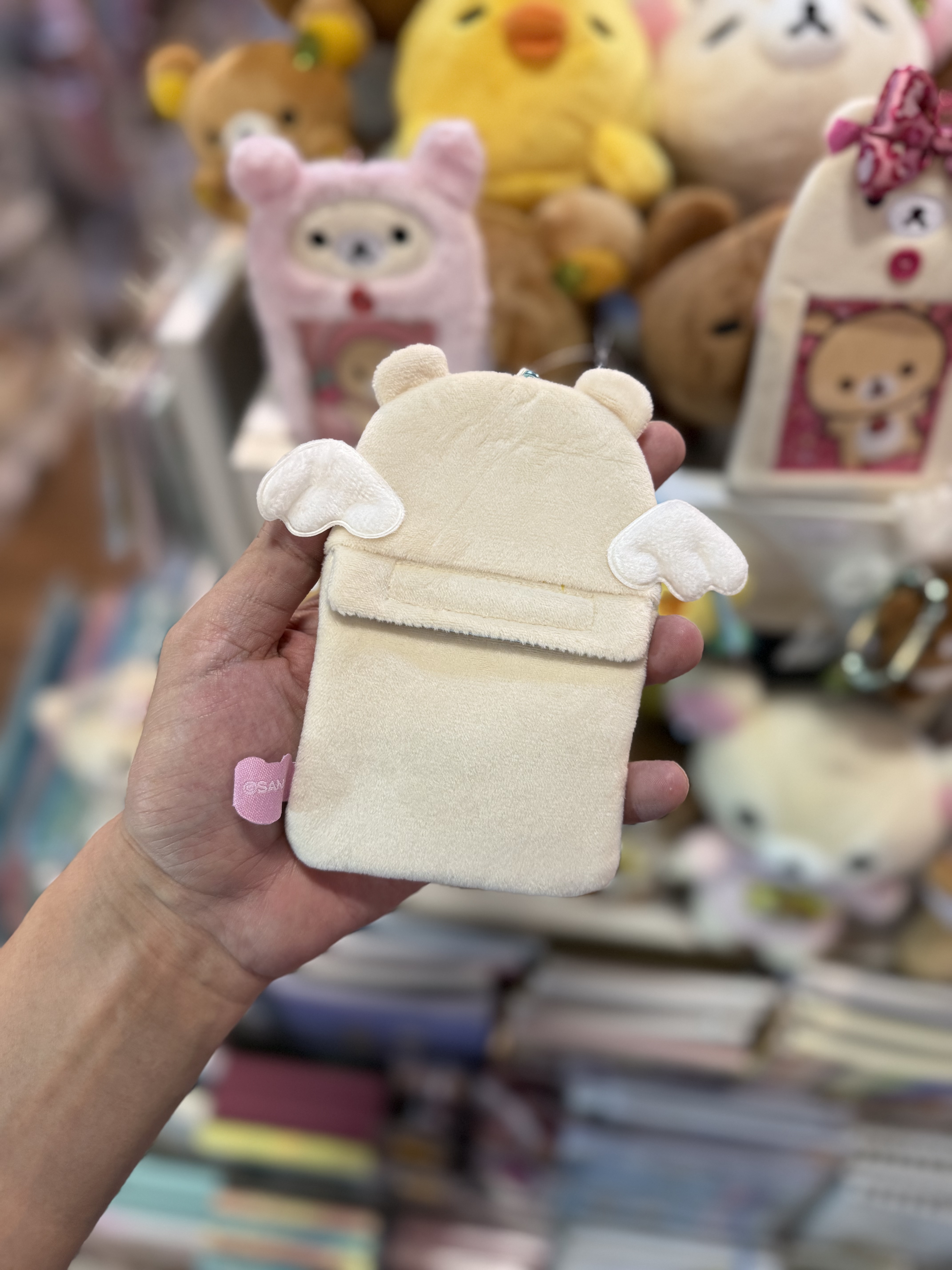 《現貨》全新滿滿小白熊系列毛毛咭套