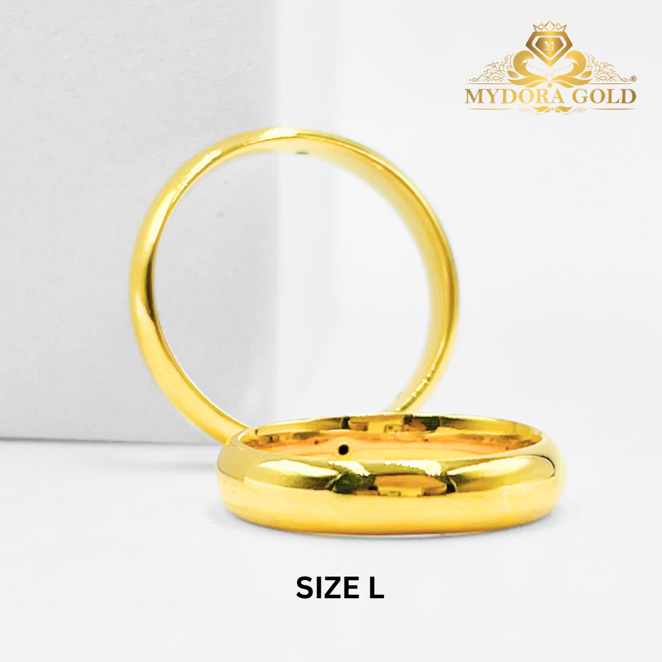 MYDORA Cincin Belah Rotan High Polish (5G) l EMAS 916/22K