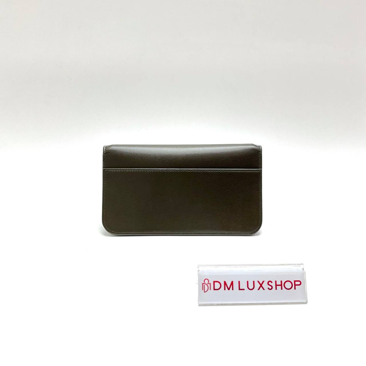 YSL Cassandre Phone Holder Green