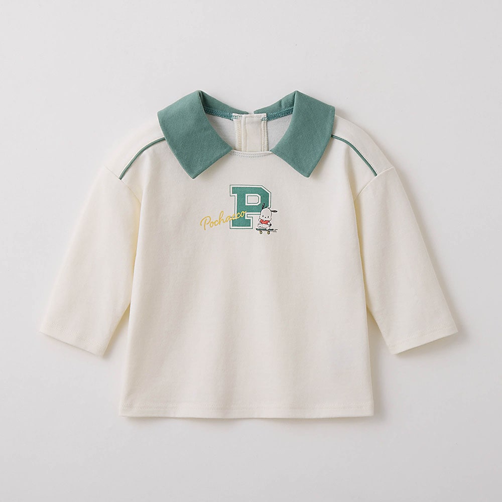 🆕【⭐訂購⭐】🇯🇵日本直送 🌀 #Sanrio 撞色領長袖 tee［2款選］🌀 [PLJA-0188] [261121]