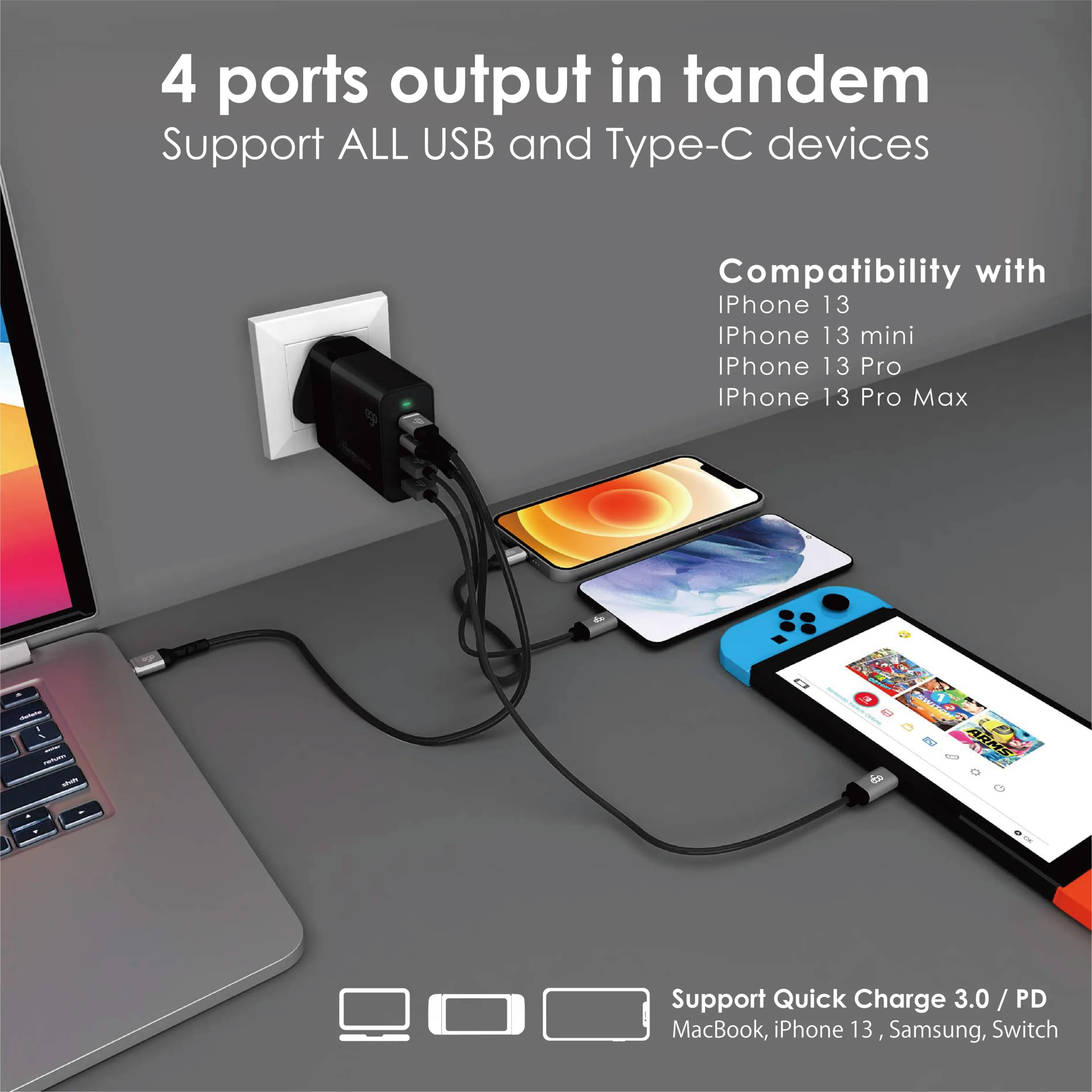 EGO 85W Thunder Cube 3.0 充電器