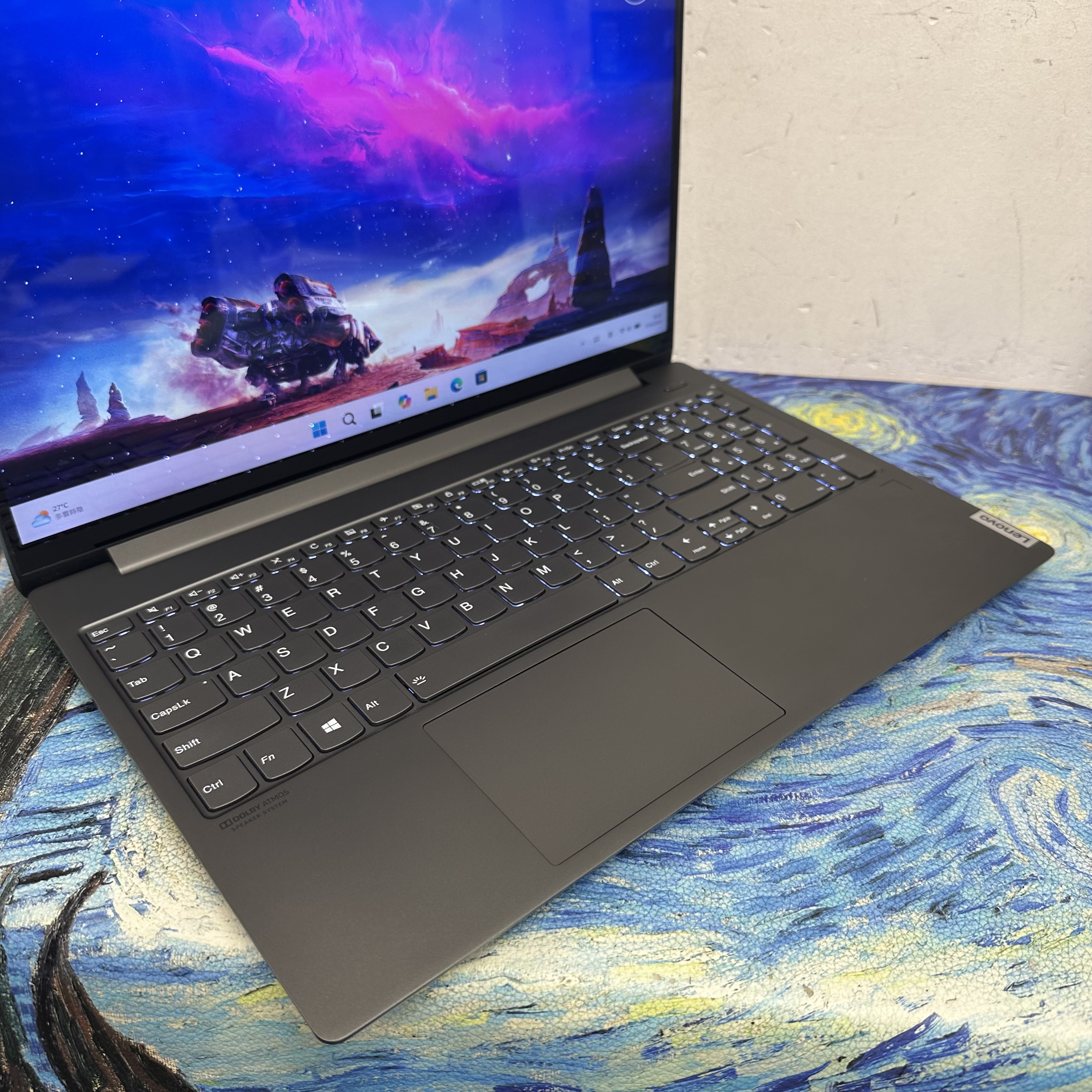 #5885 Lenovo i9-9880H/16GB Ram/1TB SSD/四邊窄邊框/ Notebook / Laptop / Gaming Laptop / PC / YouTube / Netflix/ Win11 / Office / Work / Zoom / 4K Touch Mon