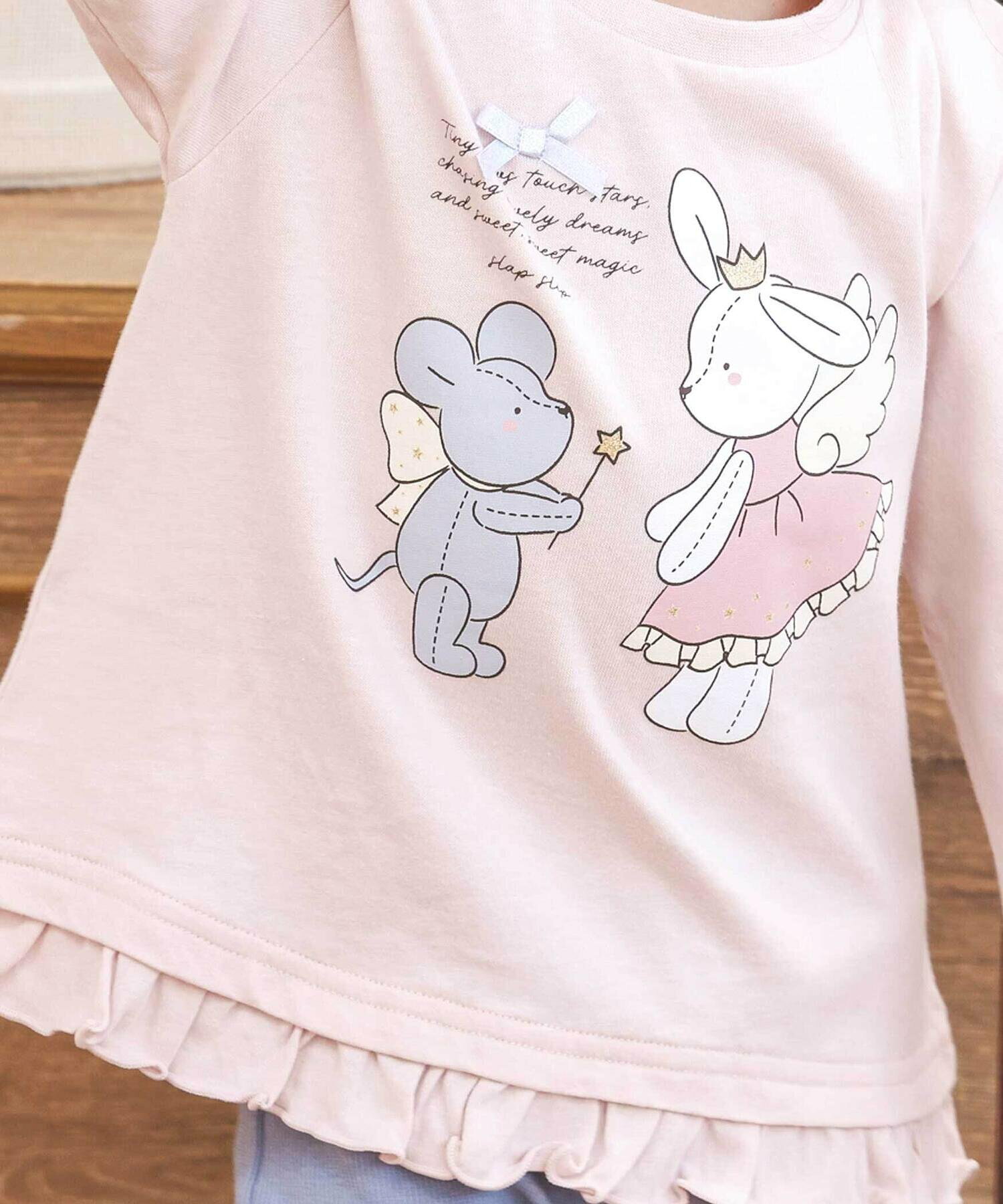 🆕【⭐訂購⭐】🇯🇵日本直送🌀SLAPSLIP 防污加工 有機棉 女童長袖Tee［8款選］🌀 [ELBA-0177][260305]