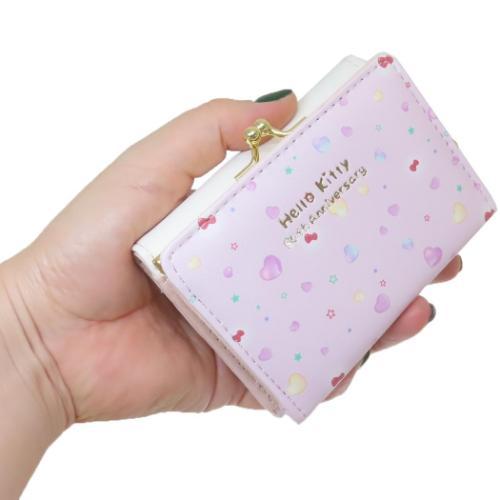 Hello Kitty 50週年紀念彷皮銀包