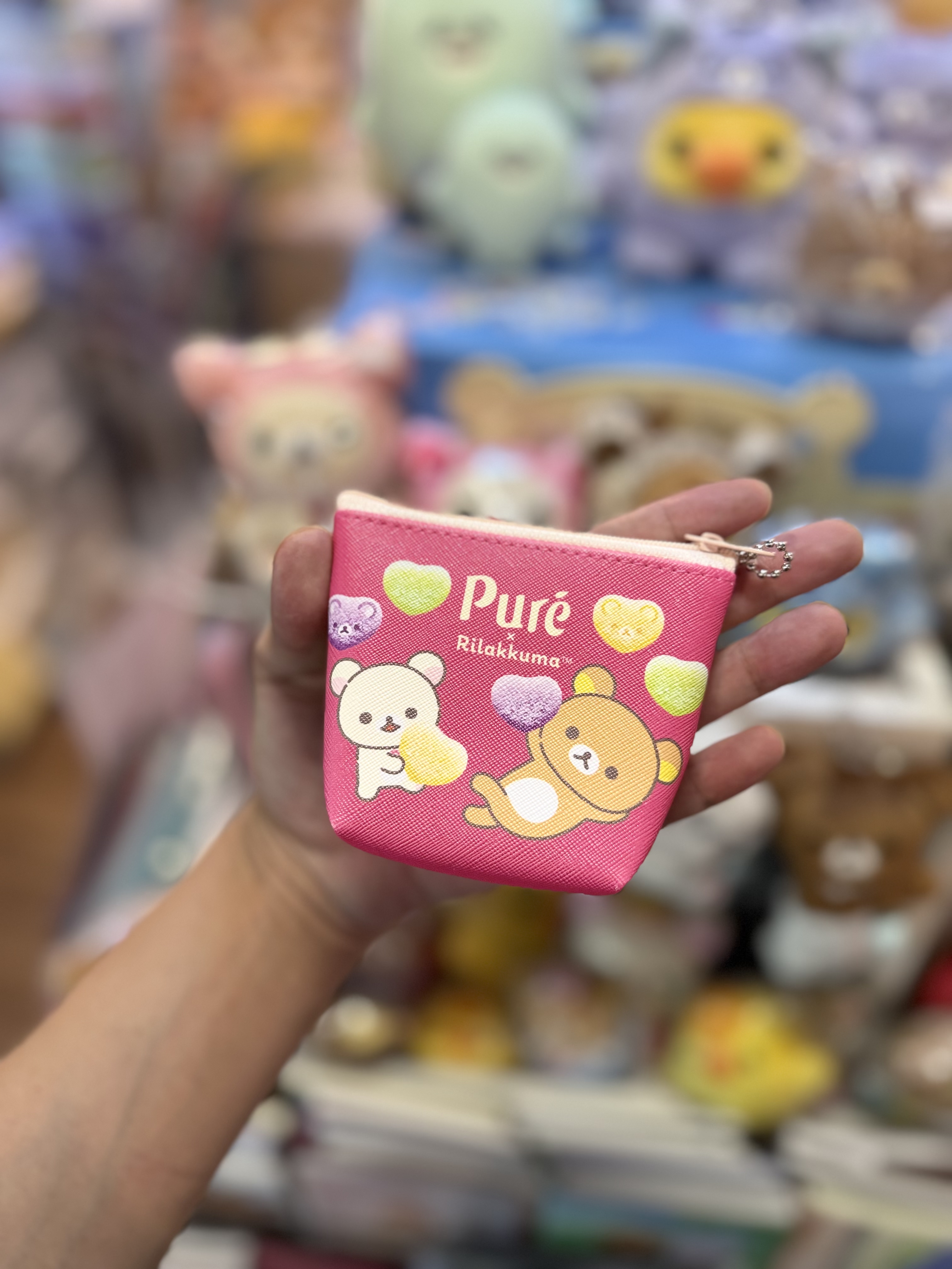 《現貨》全新pure x rilakkuma 小物袋