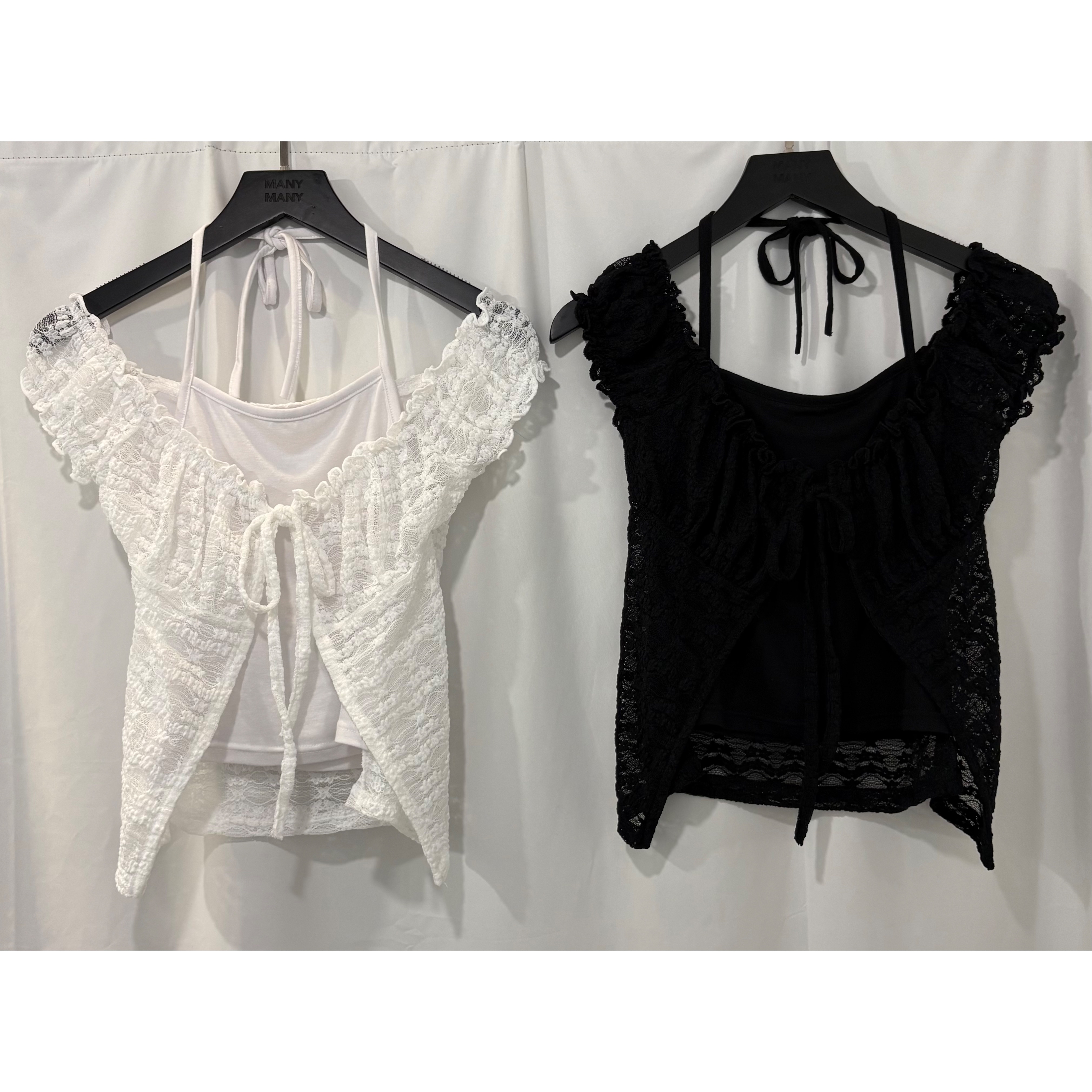 新品價9月20截單🪽2609H《LACE STRAPS 2IN1 TOP》