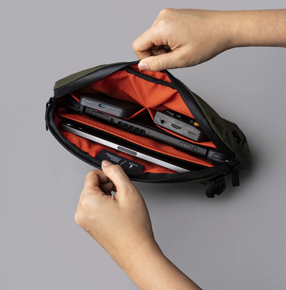 Alpaka Flight Sling 2L V2輕量旅行側肩包-Axoflux 400D(需預訂)