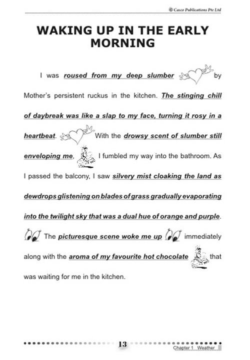 Phrases for Sensational Writing 6