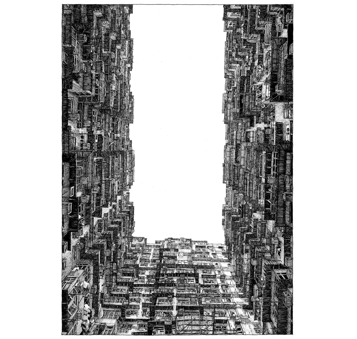 The Ink Trail - ART PRINT Monster Building