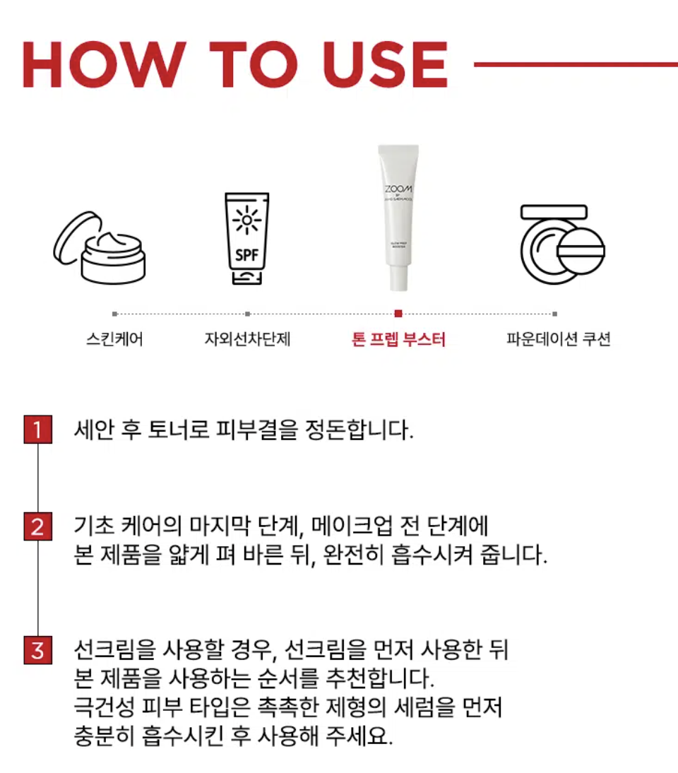 韓國 大創 ZOOM X 鄭瑄茉 ZOOM by JUNGSAEMMOOL系列 調色 / 提亮 妝前隔離霜 