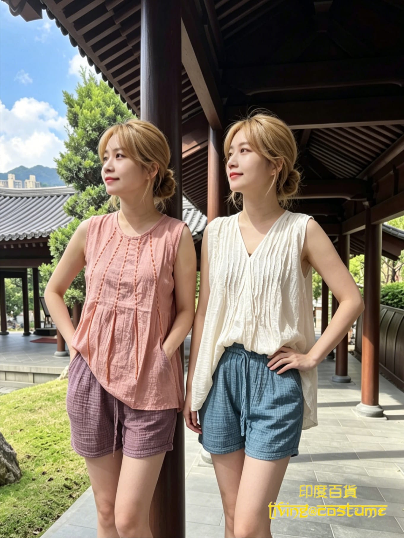 泰國純棉短褲