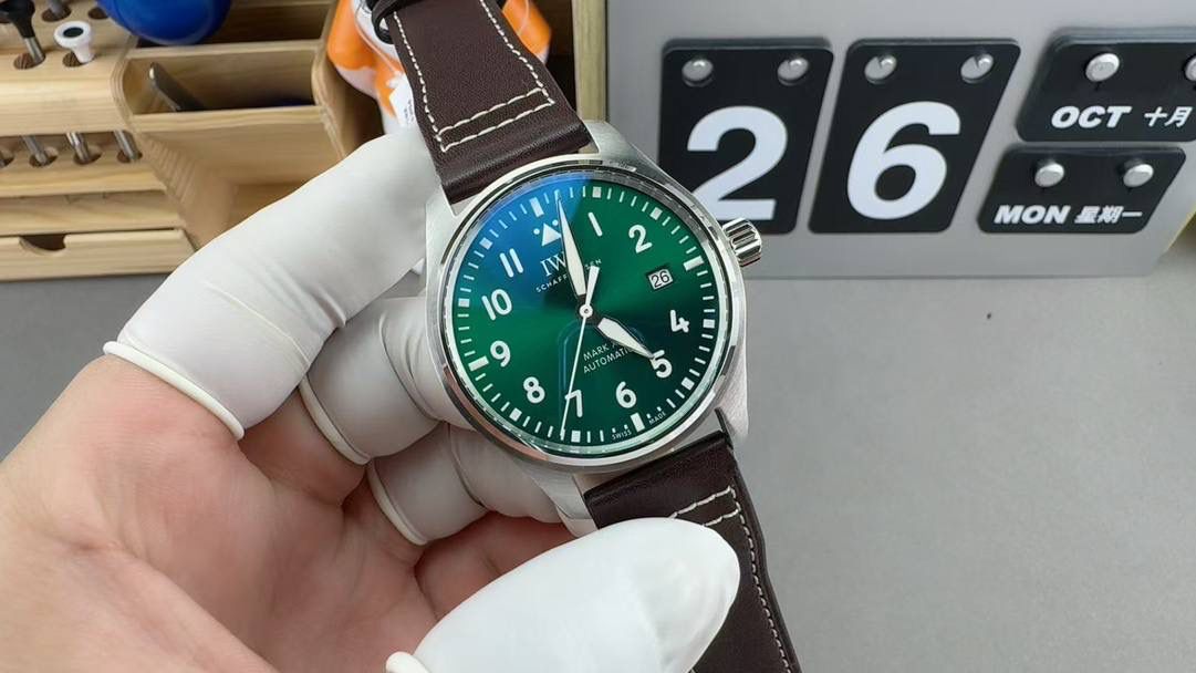 马克20 绿盘 皮带 海鸥2892机芯✔️