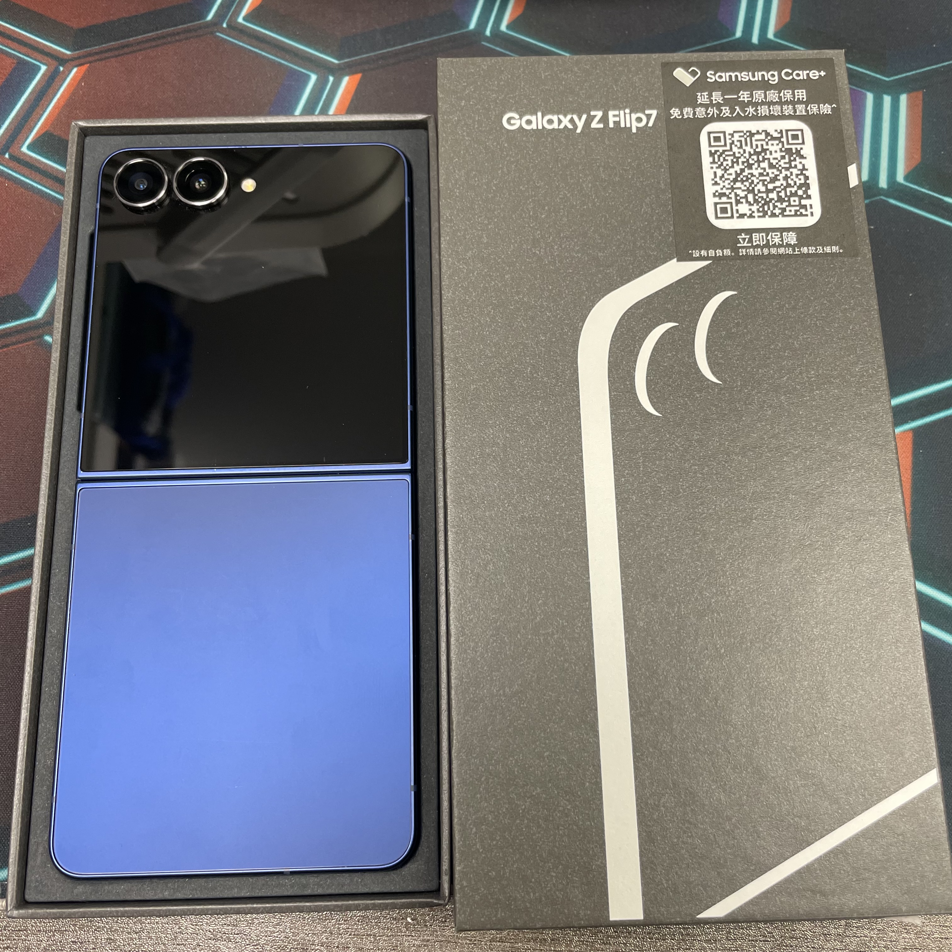 *7206 Galaxy Z Flip 7 勁靚機 12+512GB 藍色 blue