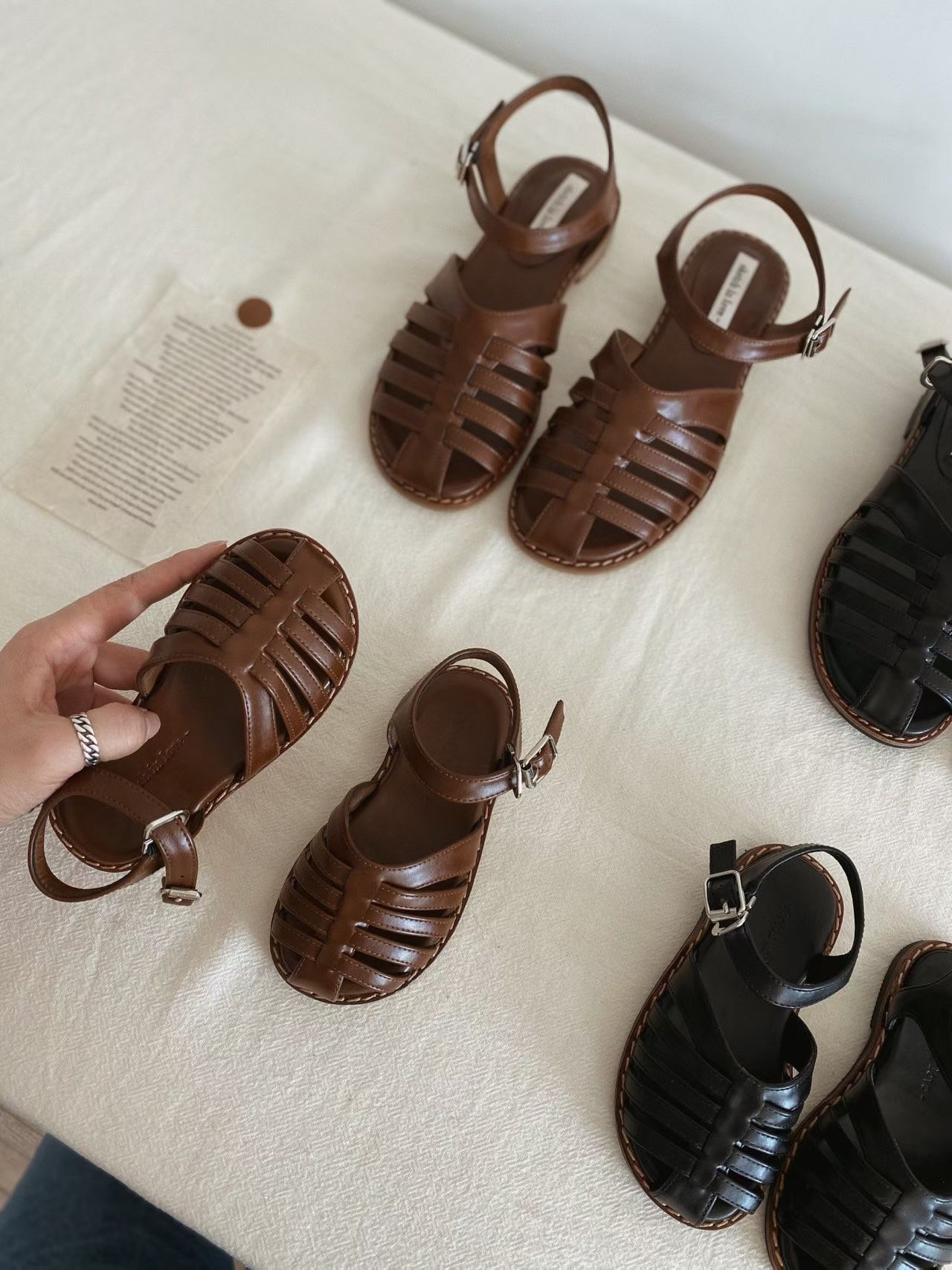 AS2852春夏最新母女同款涼鞋