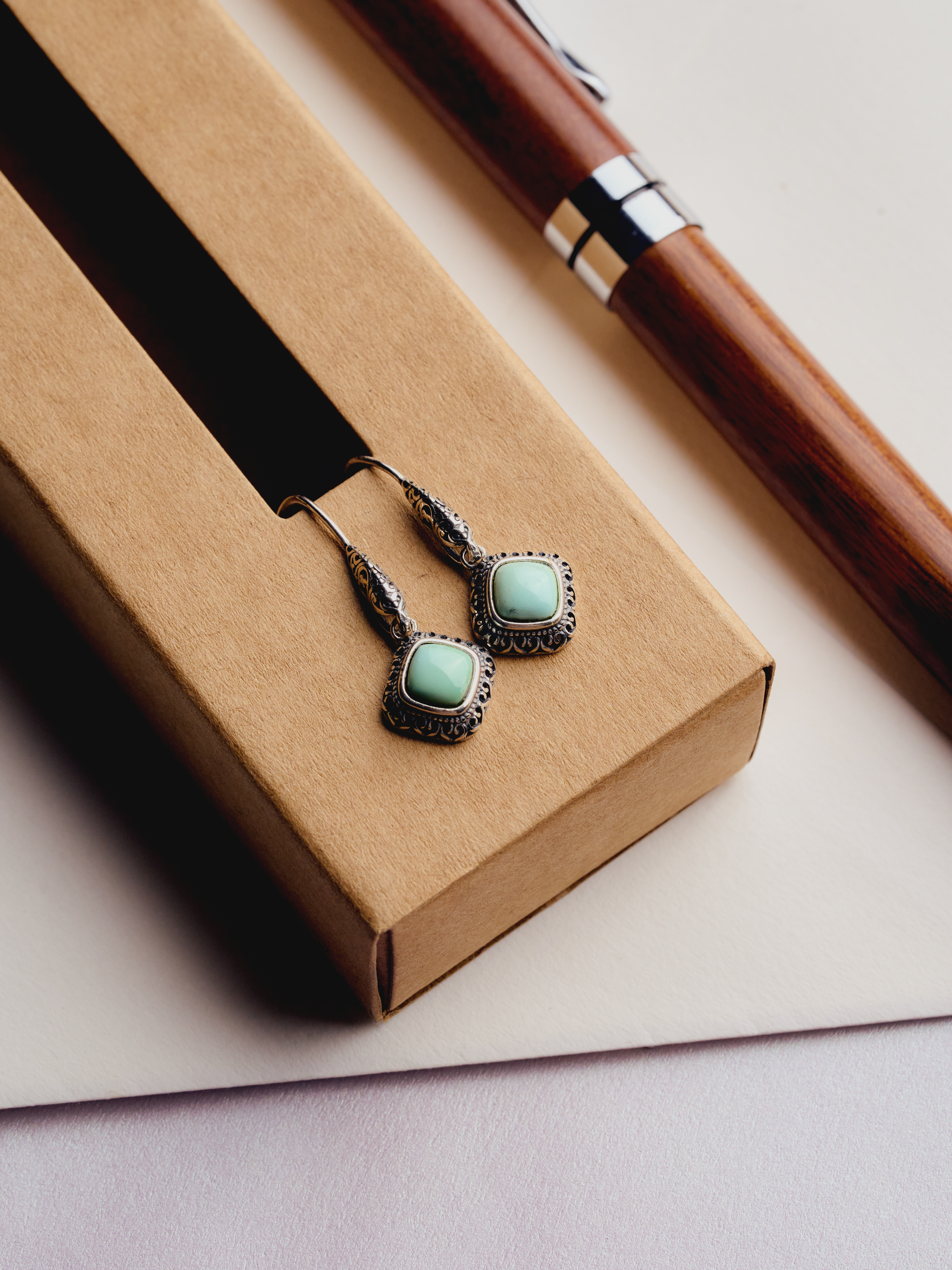 Nomad Blue Earring