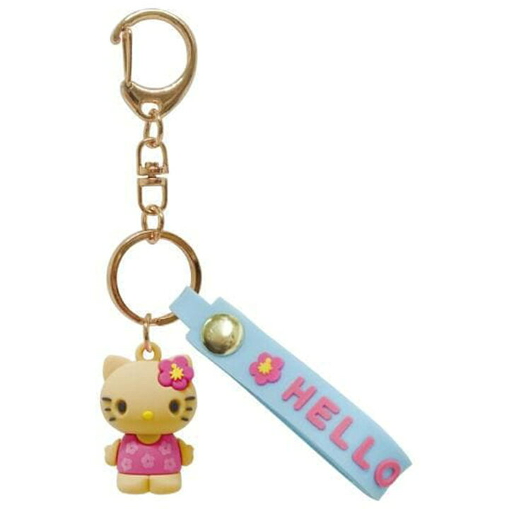 Sanrio kitty 黑皮泳衣鎖匙扣 KT-MA-HIP