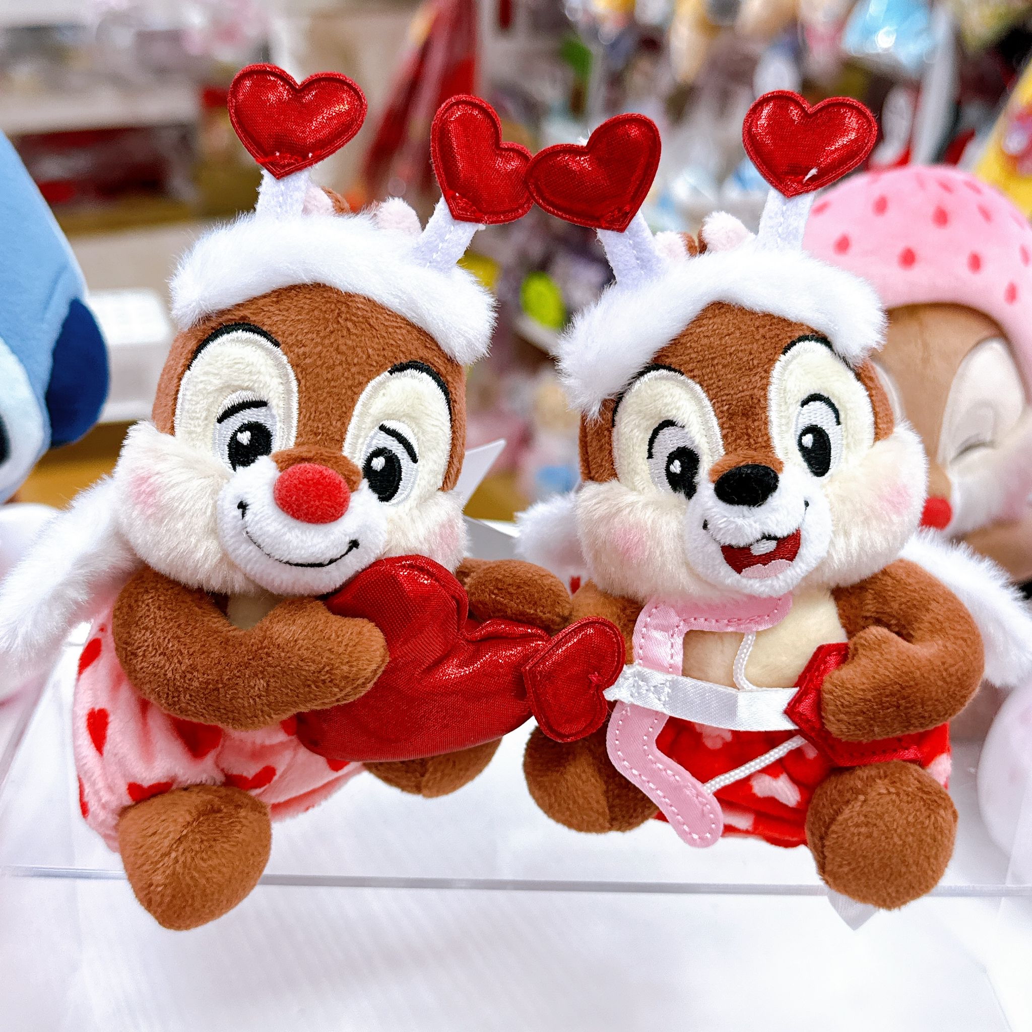 日本直送東京迪士尼chip and dale情人節系列