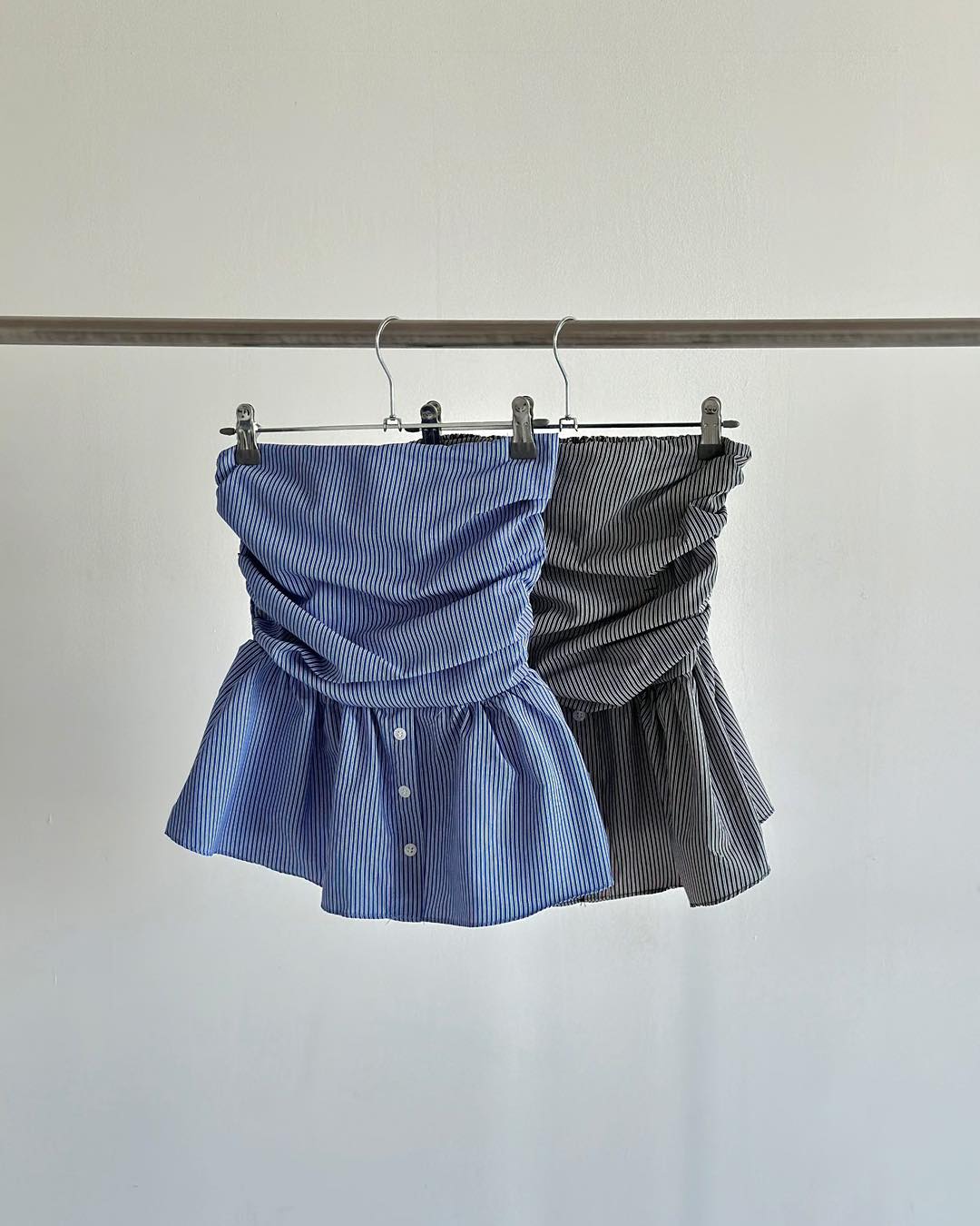 荷葉邊平口上衣