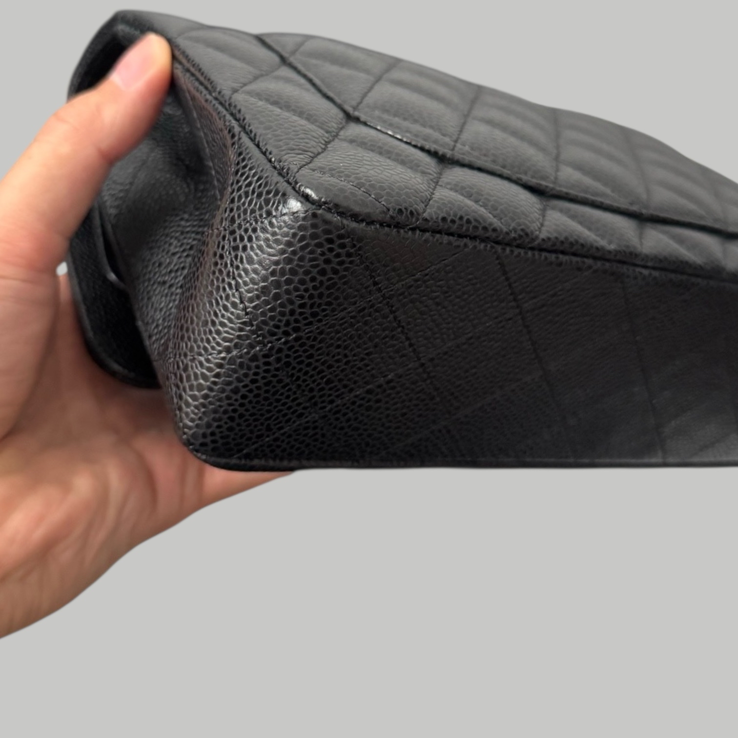 Chanel Caviar CF23金扣