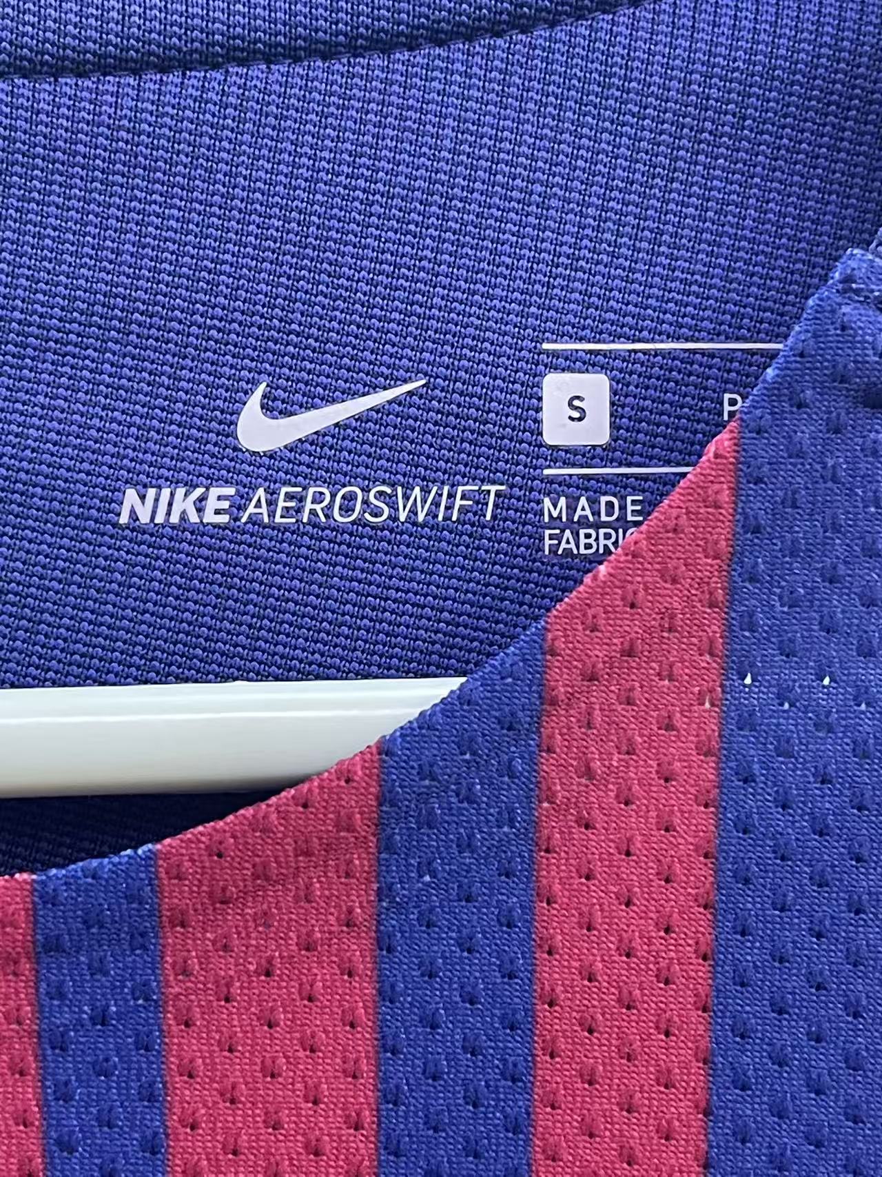 2017-18 Barcelona Home Authentic Shirt #8 A.INIESTA Size S "BNWT"