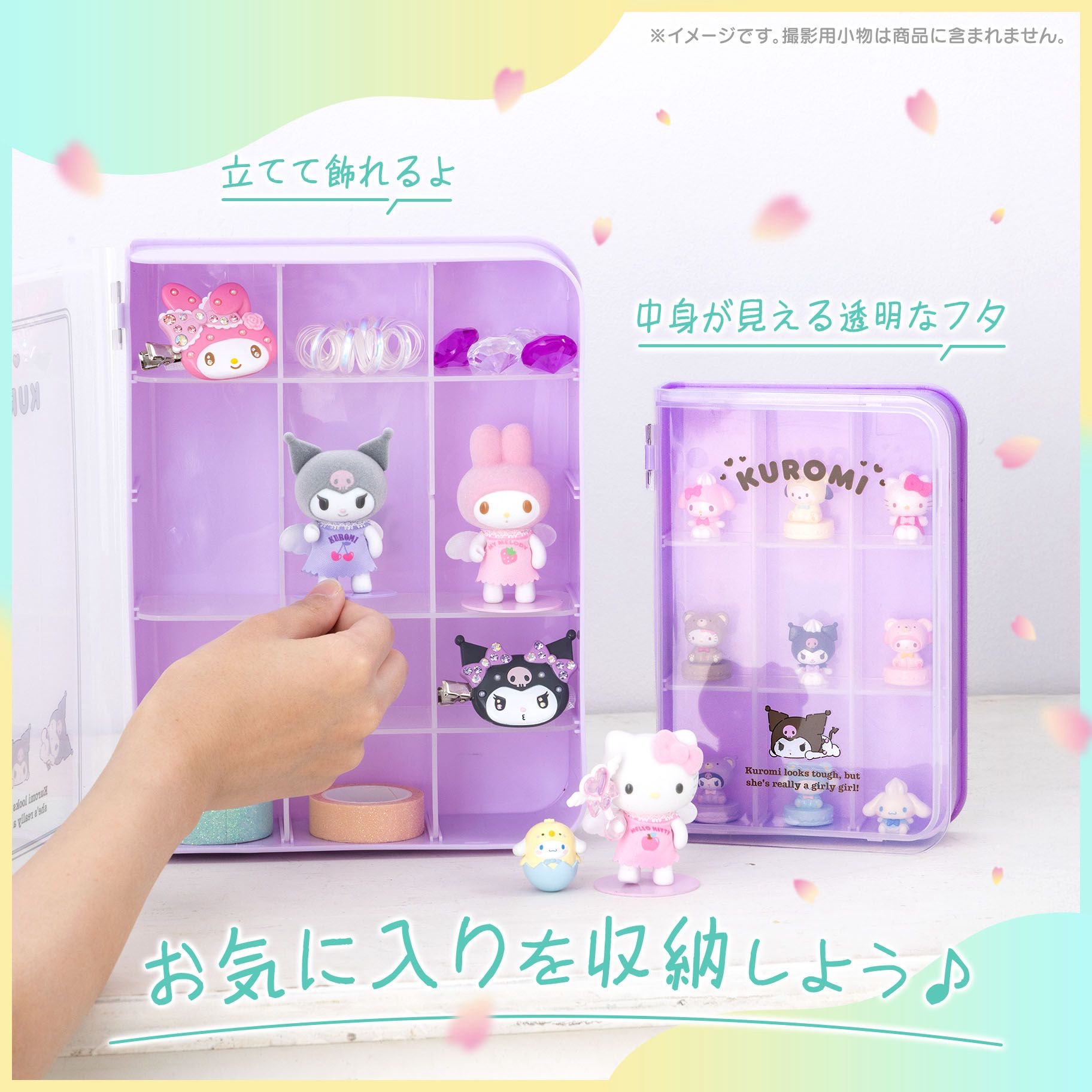 日本直送Sanrio收納盒s size 12×18×3.5 cm