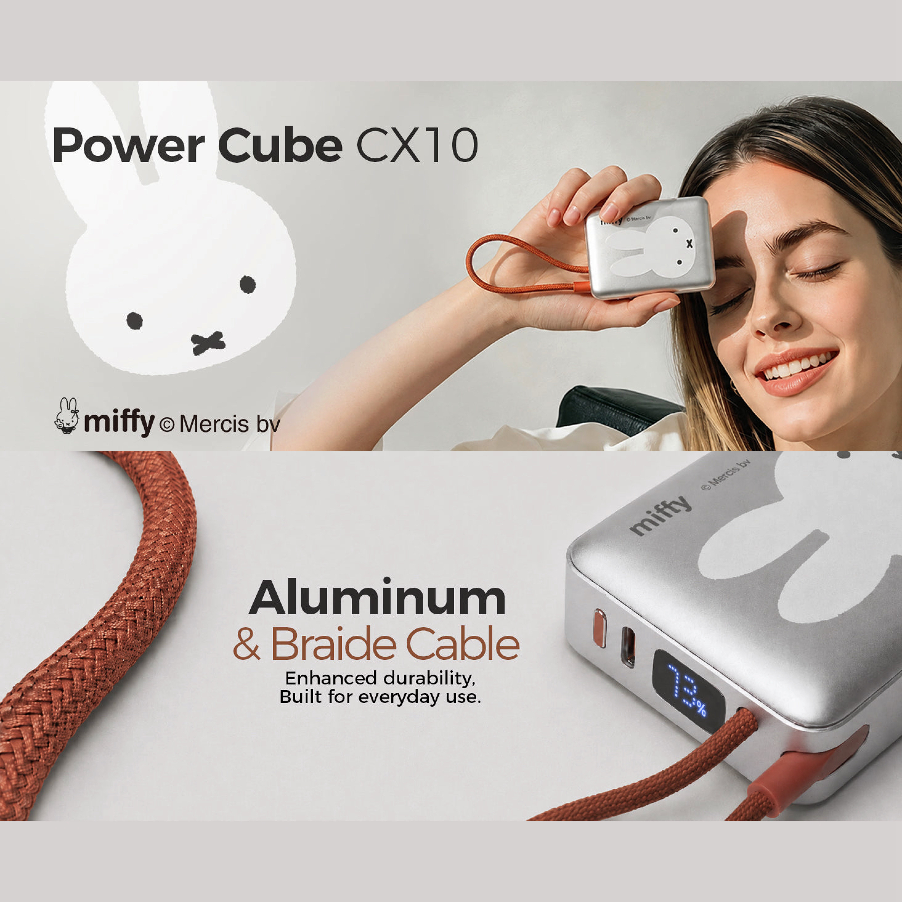 Miffy Power Cube CX10 行動電源