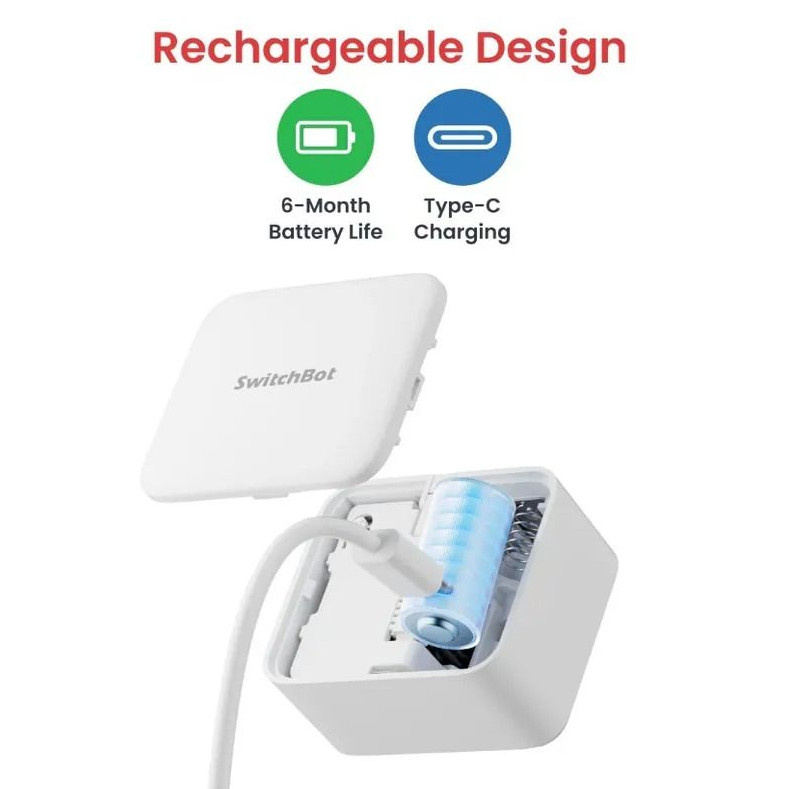 香港行貨 SwitchBot Bot Rechargable 智能開關制 (充電版)