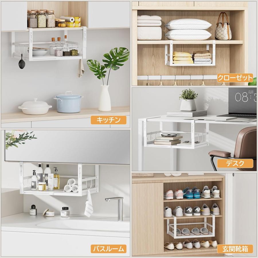 🔥🔥【日本直送《DAIWIN》可調寬度|高度掛式收納架】