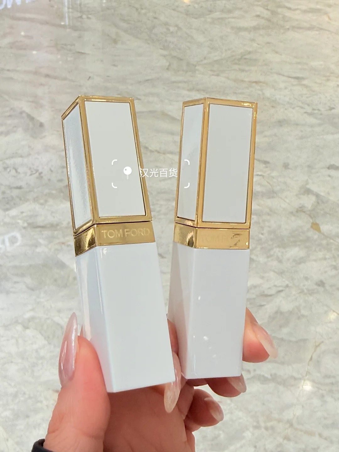 TOM FORD 湯姆福特 TF 白金唇釉 白管限定水光鏡面唇釉 11 02 10