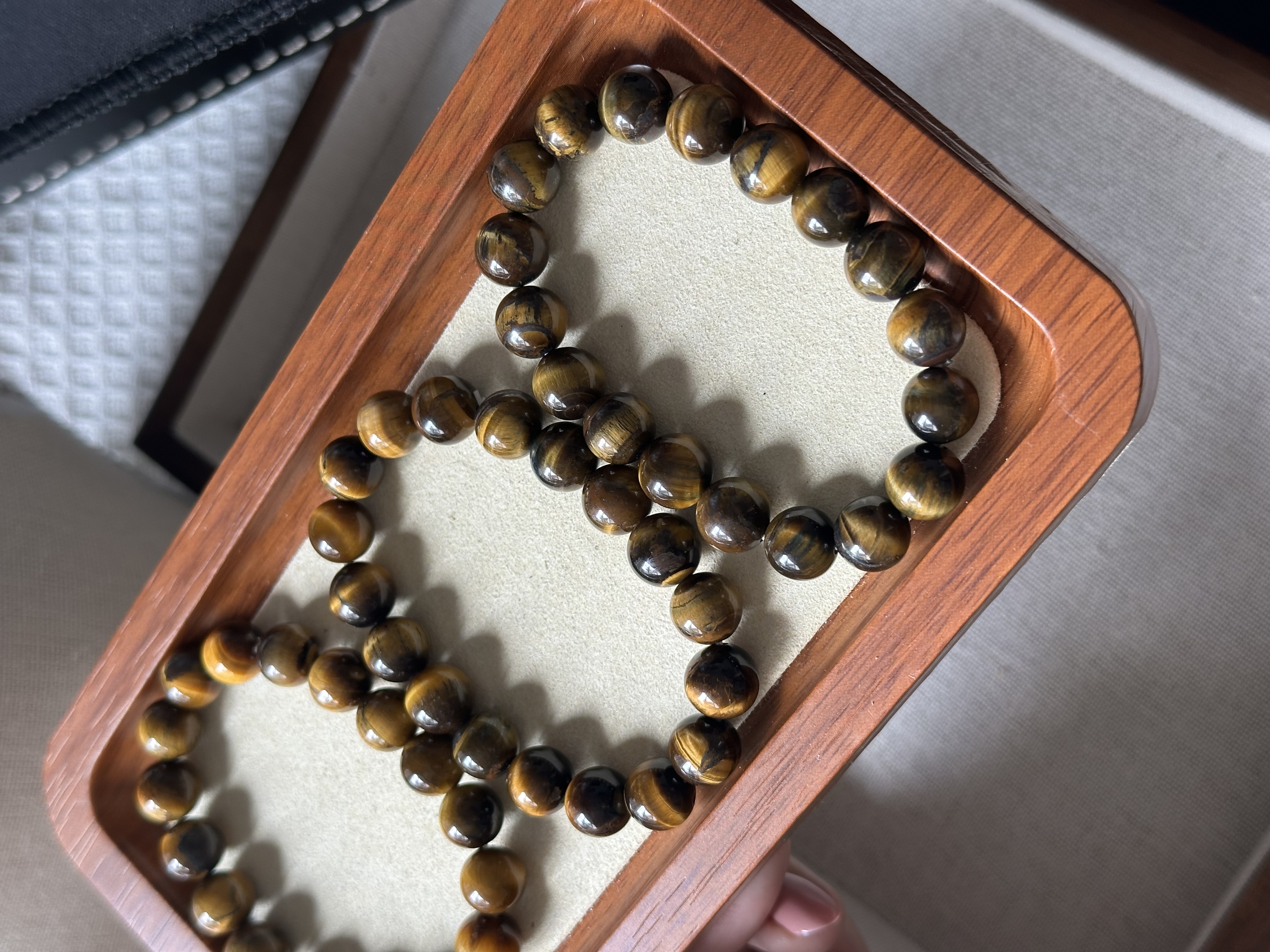 黄虎眼 ｜ Yellow Tiger’s Eye 10mm+