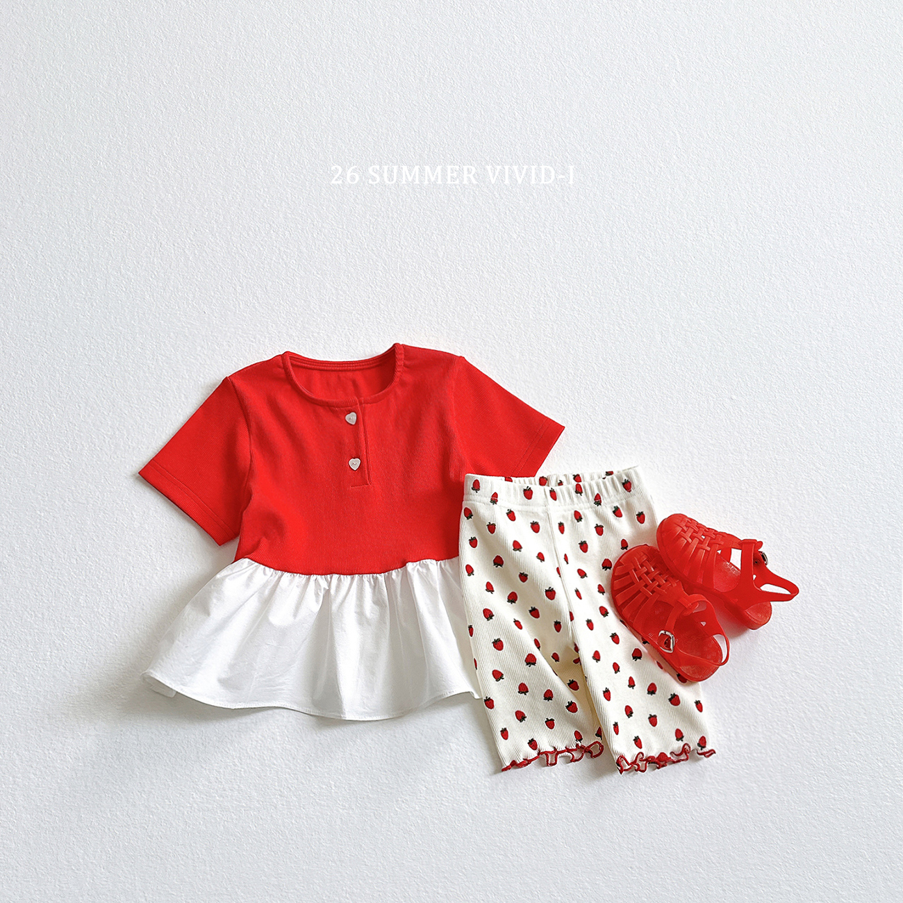 拼接 Ruffle Top