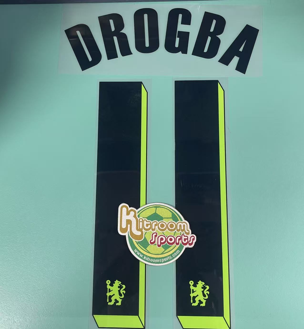 2010-11 Chelsea 3RD UCL Nameset #11 DROGBA