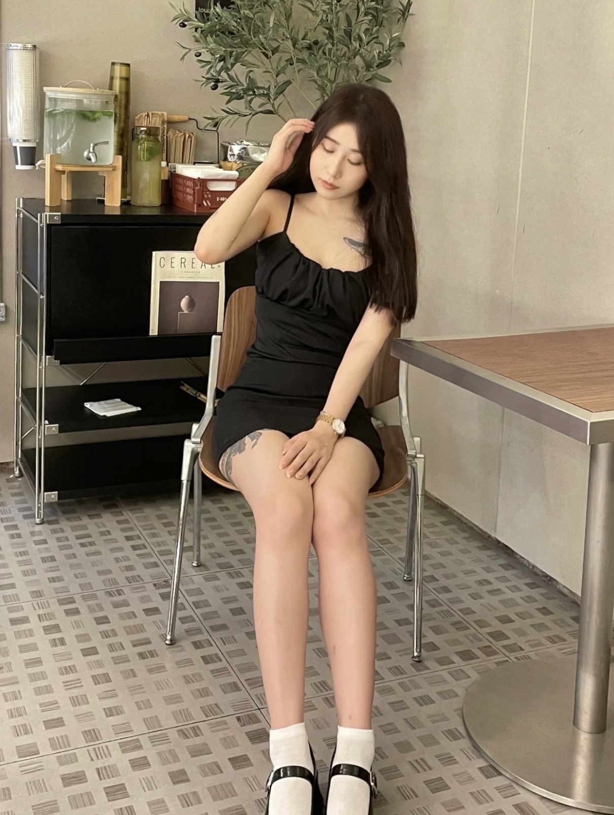 DR281欧美吊带连衣裙