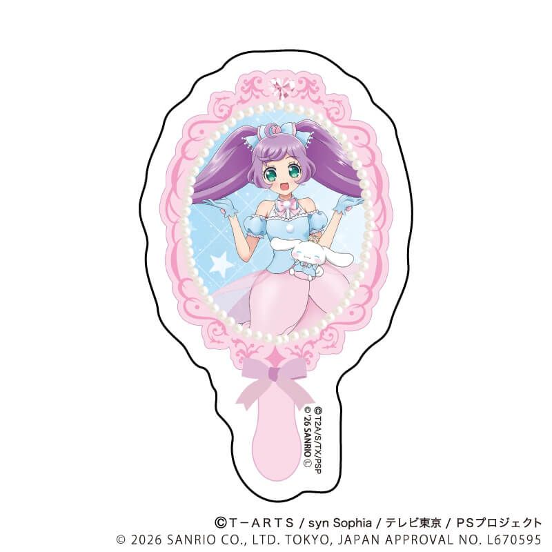 閃貼紙 星光少女&星光樂園&星光頻道 Pretty Series ×Sanrio #P-PIG0202 [A3] (PRE-ORDER) [2026/07]
