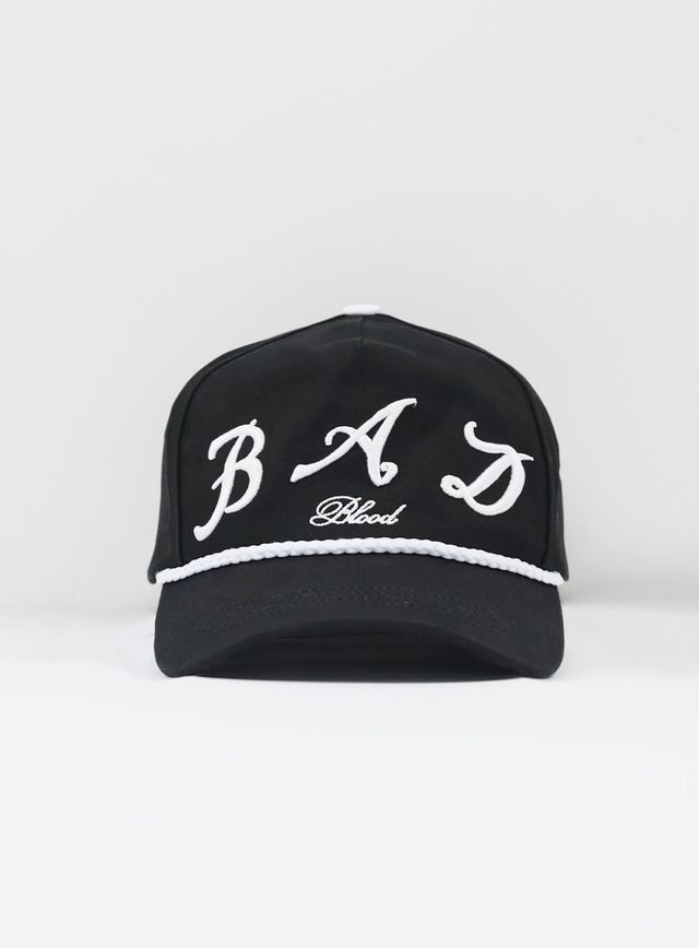 │BADBLOOD│ Bad Logo Rope Ball Cap Brown w-hat24-016 Badblood Bad Logo Rope Ball Cap Brown – BBGSHOPHK