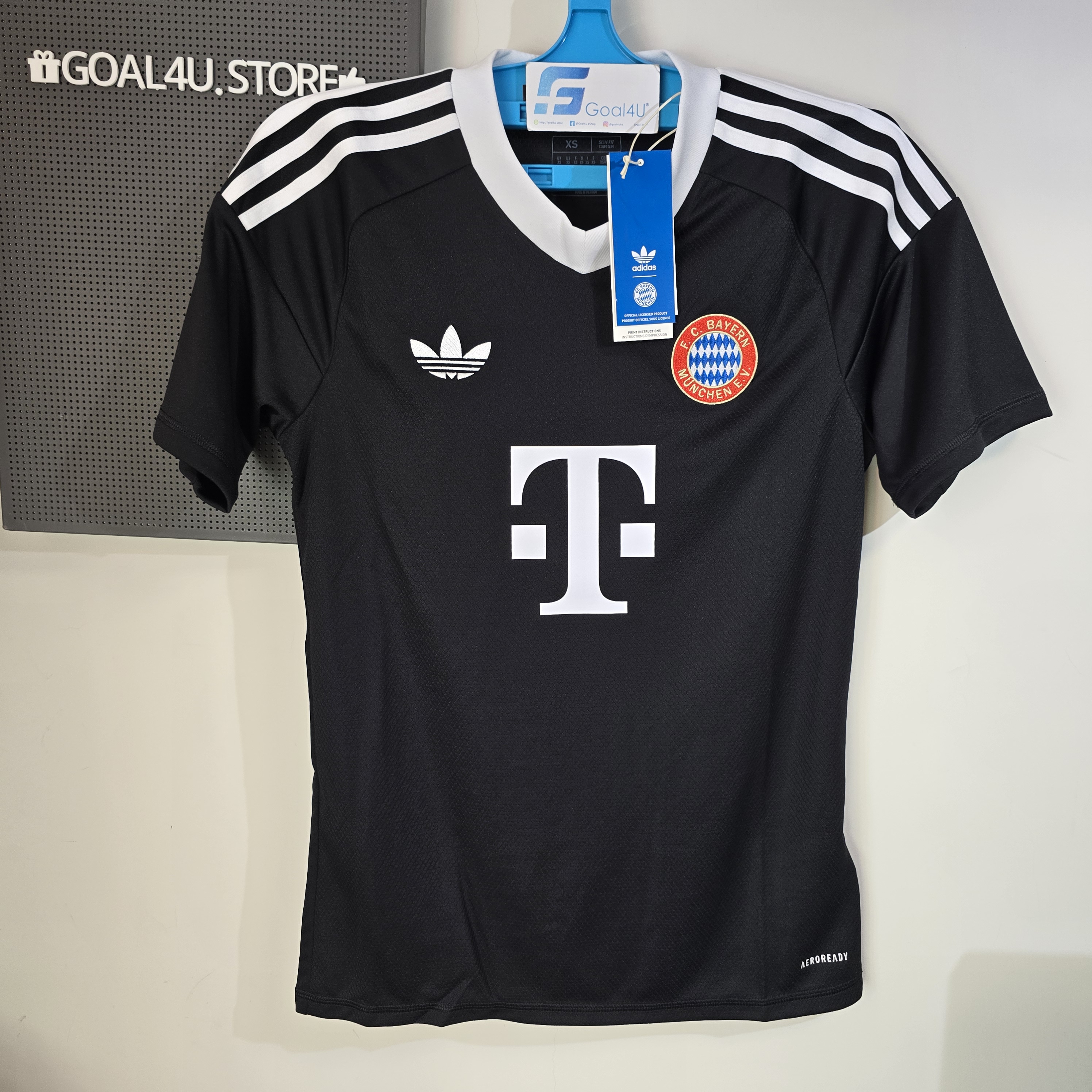 #部分碼現貨 Adidas Bayern Munich 拜仁慕尼黑 2024-25三客龍門球衣 (可加字章) JG8283