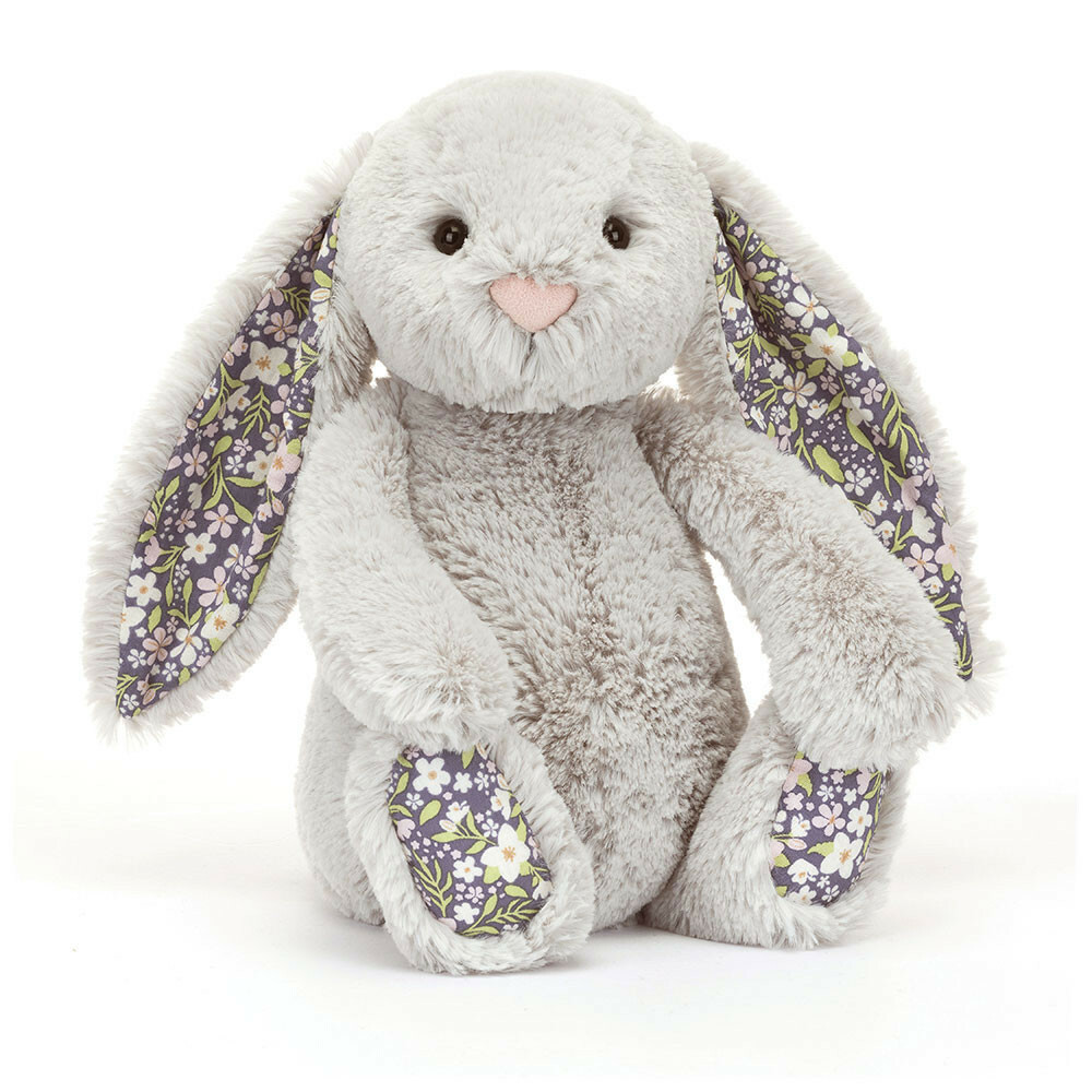 jELLYCAT Blossom Silver Bunny 'Bloom' H31 / H18cm 灰碎花兔