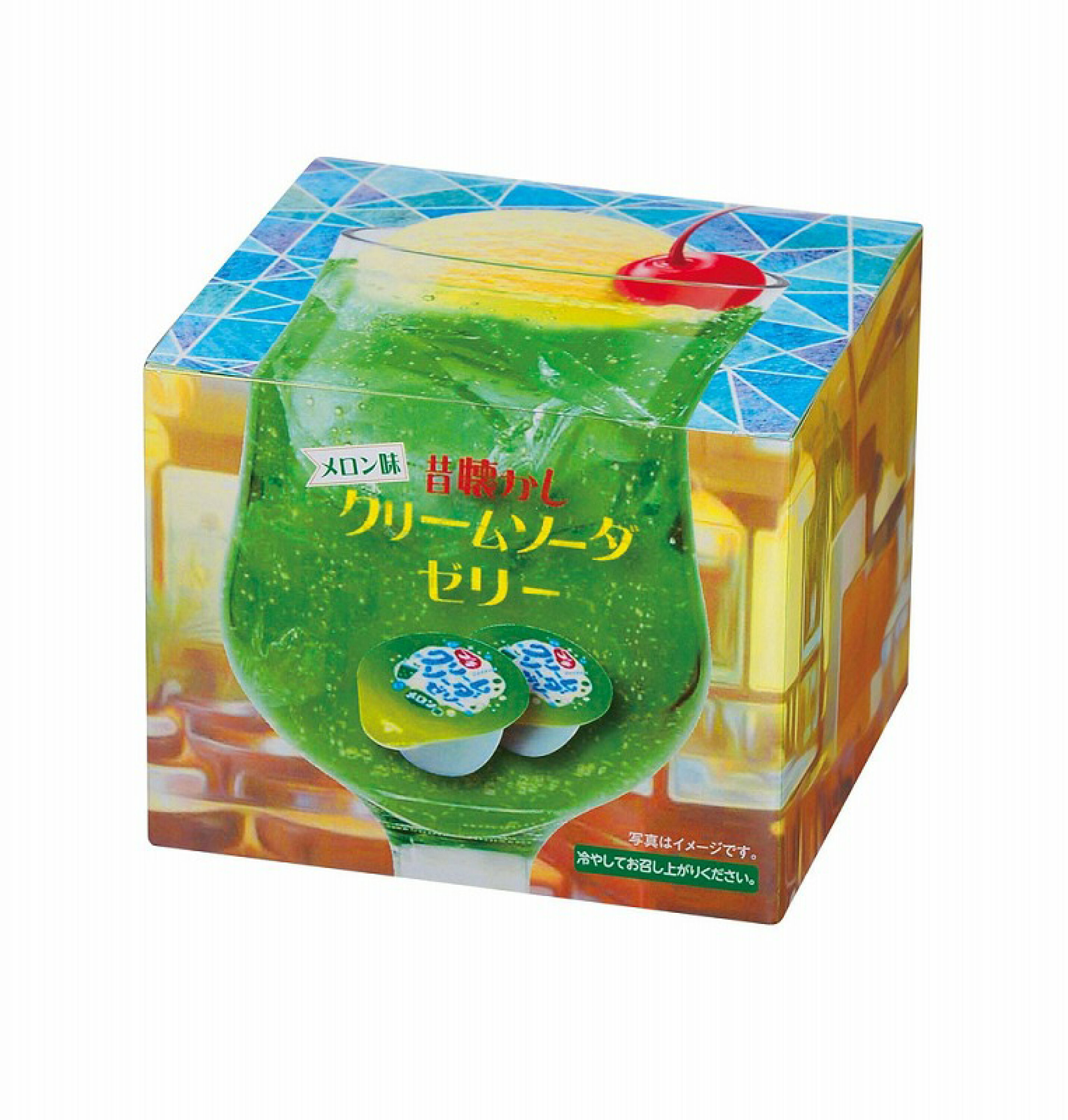 日本直送  Natural Lifestyle迷你🍈蜜瓜奶油蘇打果凍 