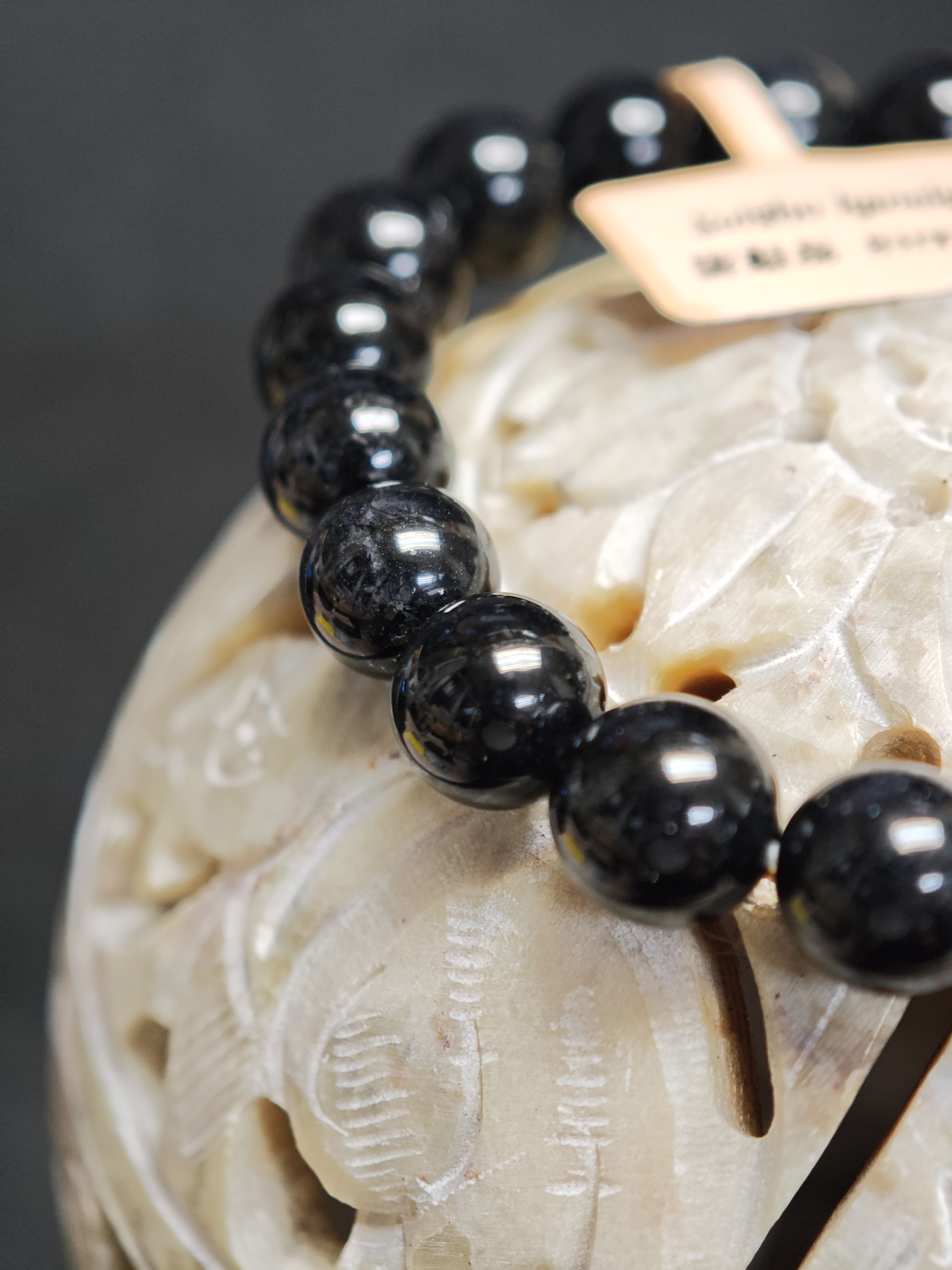 ✨新品水晶手串✨😊實物拍攝📷✨⚫滿礦黑髮晶🖤✨✨