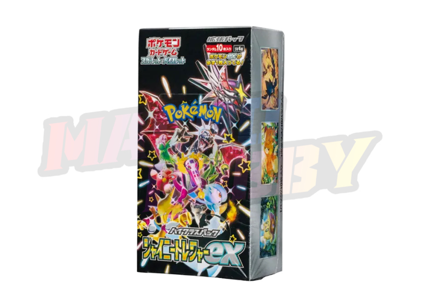 Pokemon Card Game Shiny Treasure ex Booster Box Japanese Version SV4A #620021