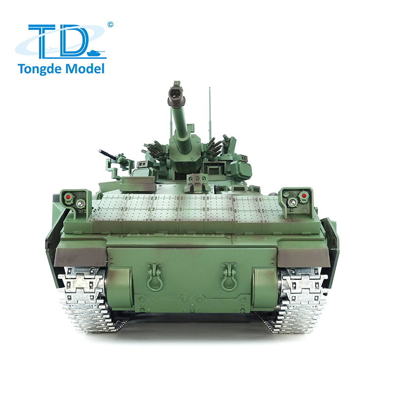 全新 通德 1:16 遙控 M 2128 布雷德利 105mm 火炮支援戰車 | 遙控坦克| 3.0版 | 金屬升級版本 | 紅外線對戰 | 伸縮炮管