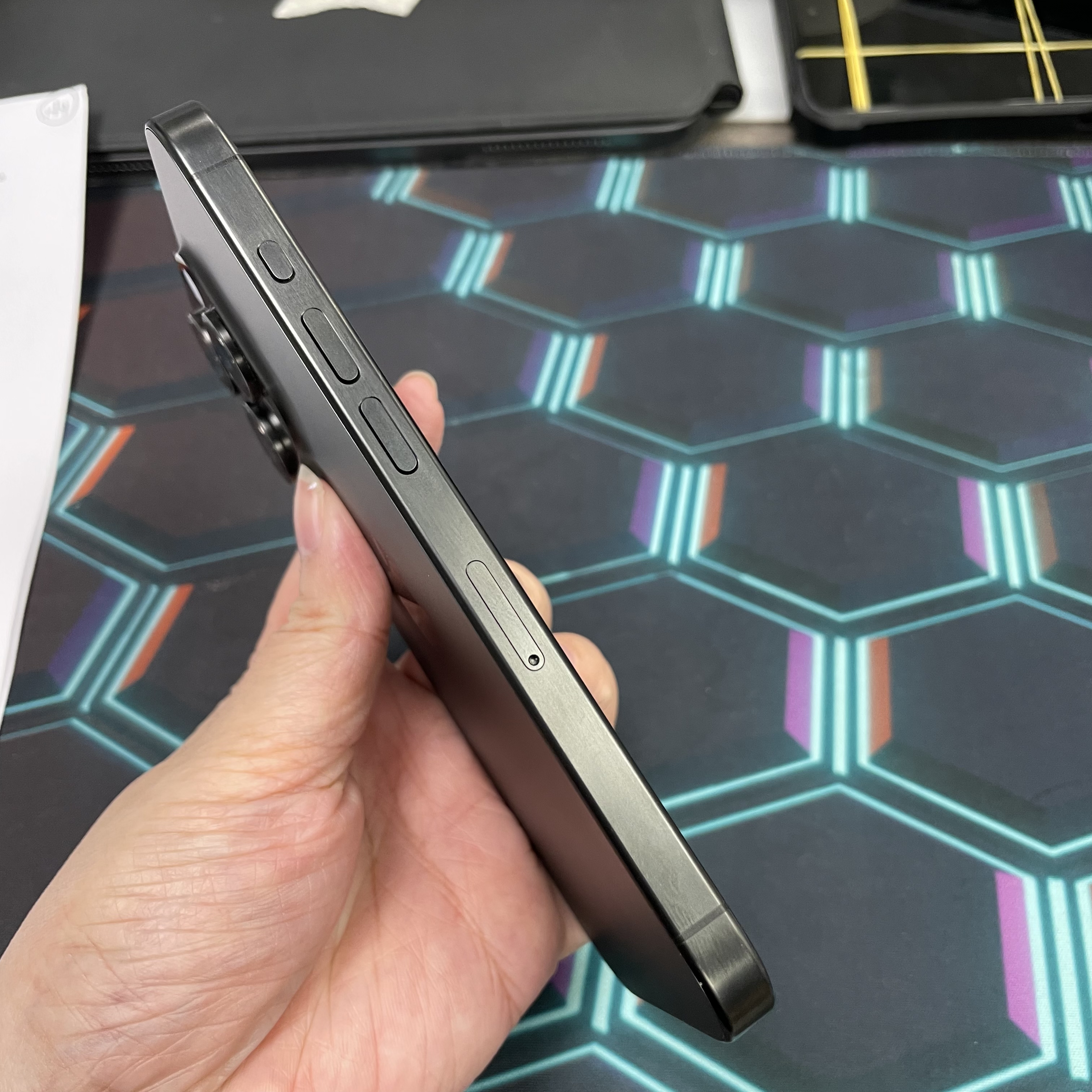 *8147 15 pro 完美機 512GB 電90 黑色 black