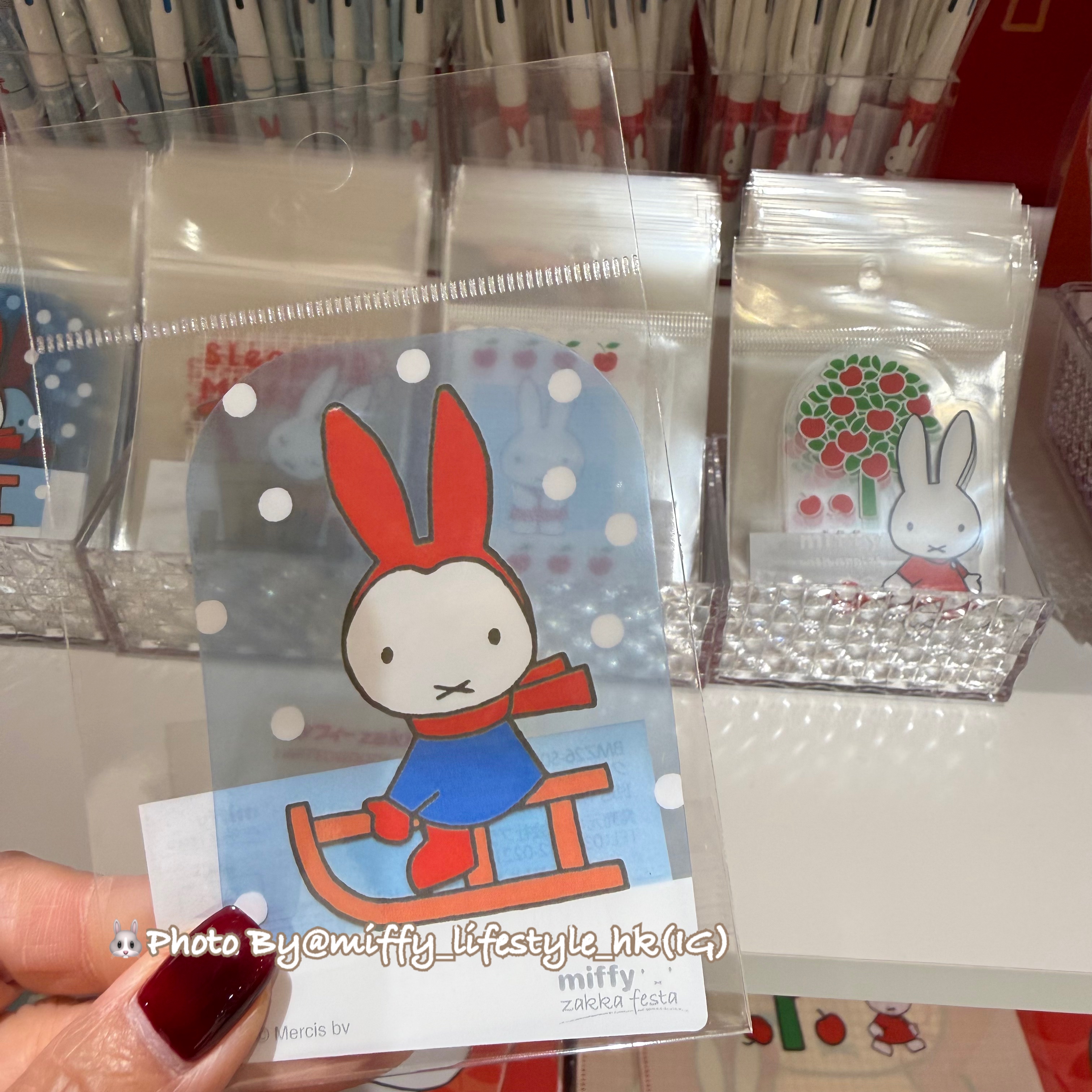 🐰Pre Order  -  2026 Zakka miffy 展覽限定 "miffy 透明貼紙"   ( 📦 大約 1月中 ~ 底到貨, 若遇到缺貨或其它因素貨期會延遲 ）