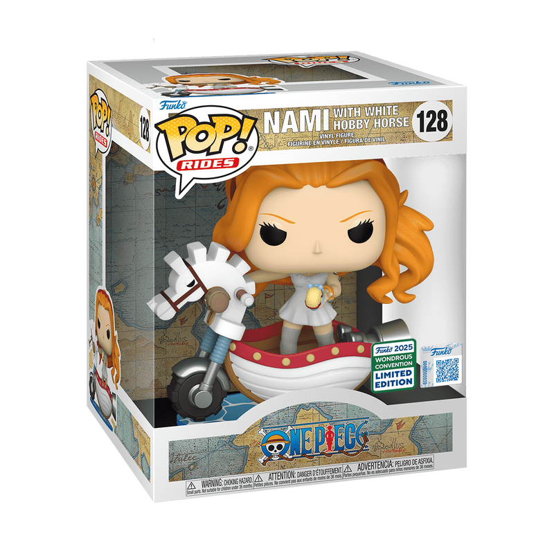 📦訂購 美國代購 Funko POP! ONE PIECE Rides Deluxe Nami with White Hobby Horse Figure 海賊王 模型
