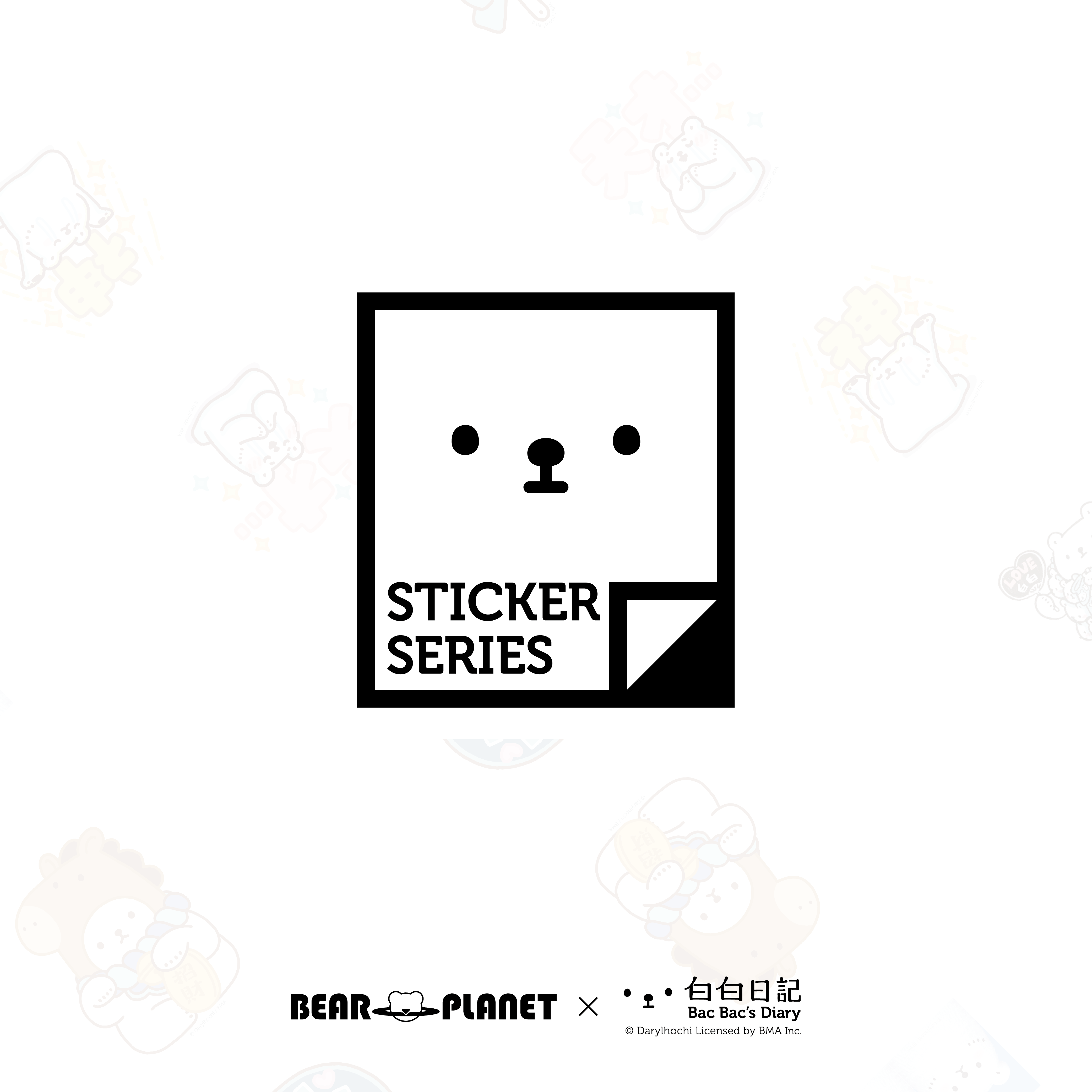Bac Bac Sticker Series Set 004
