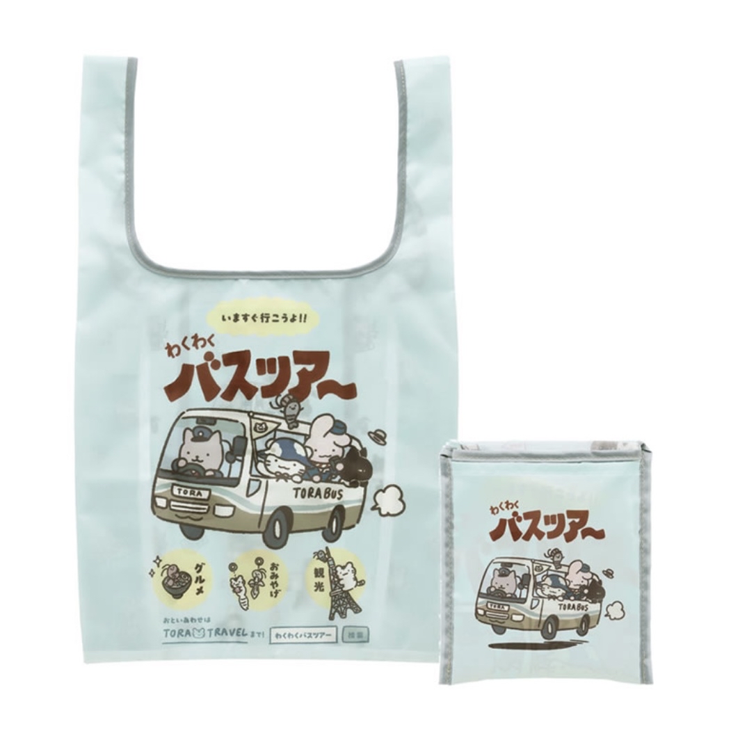 小白虎與黑虎蝦 環保袋｜現貨