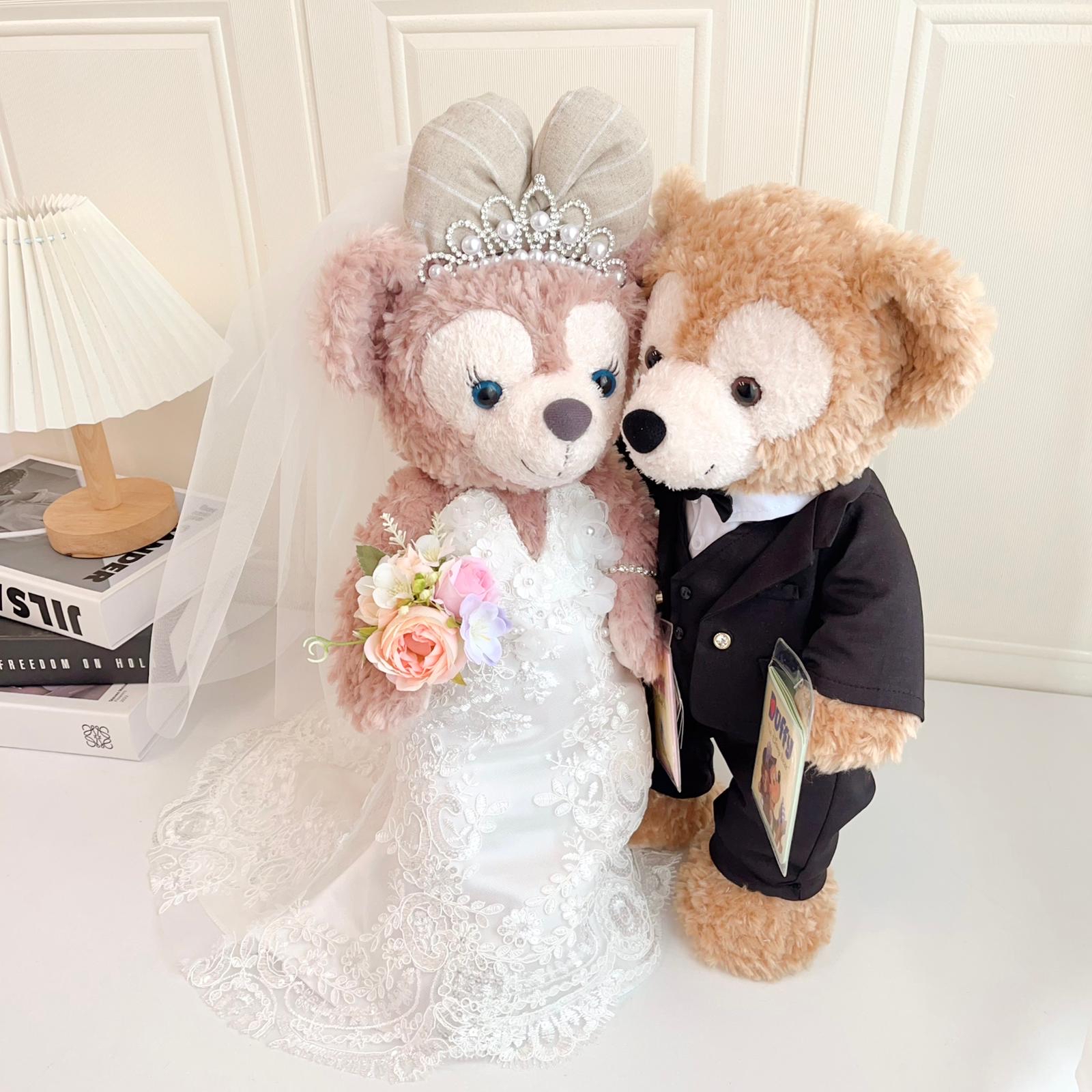 (非現貨)$1388duffy & shelliemay 結婚公仔