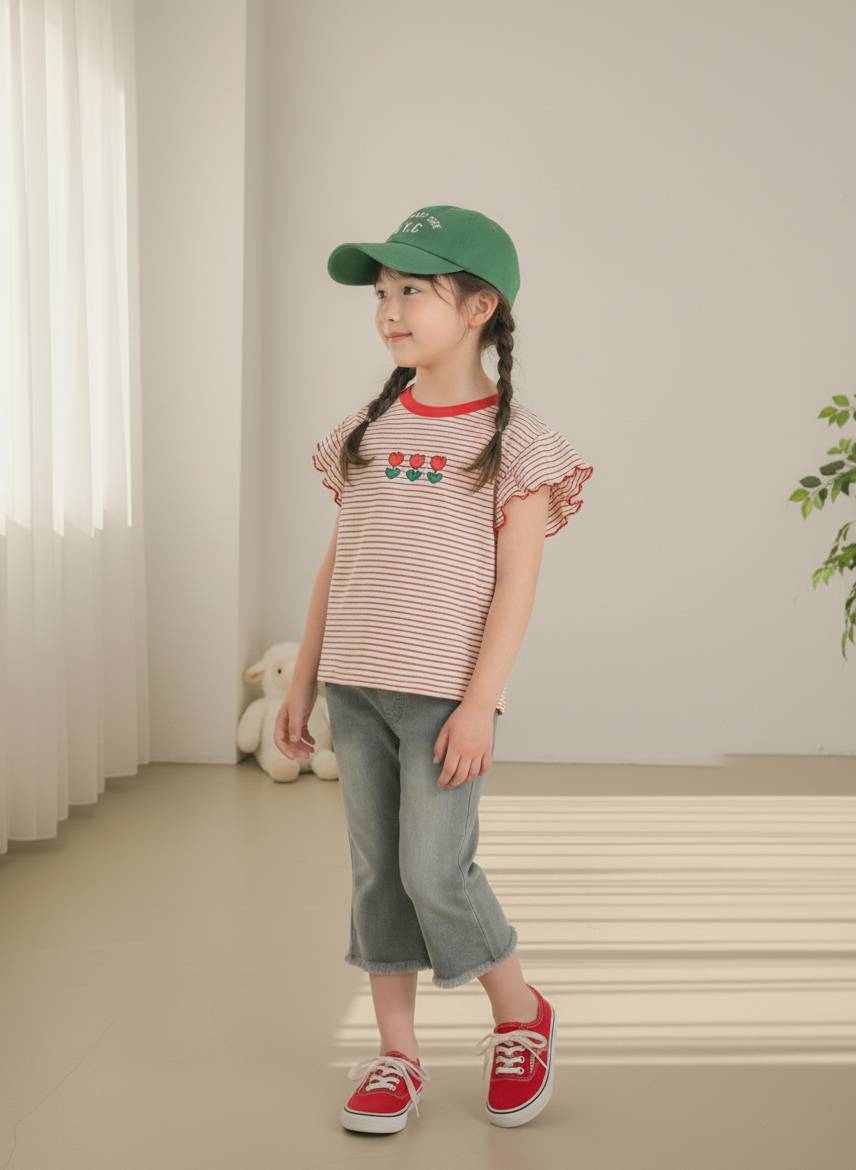 花花 Ruffle Top